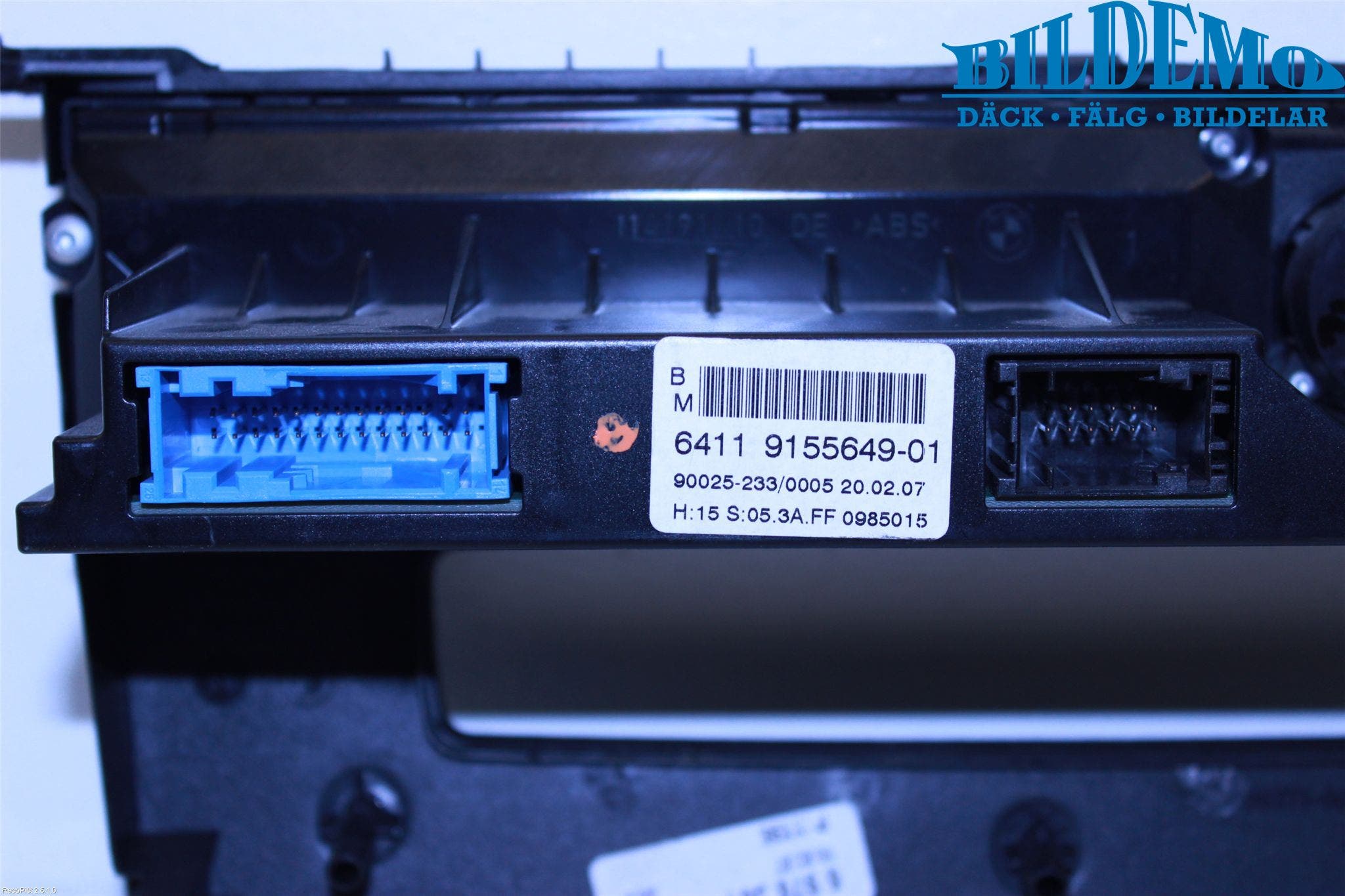 BMW 5 E60/61 Sed/Tou 02-10 Ac Styrenhet Ac Manöveren