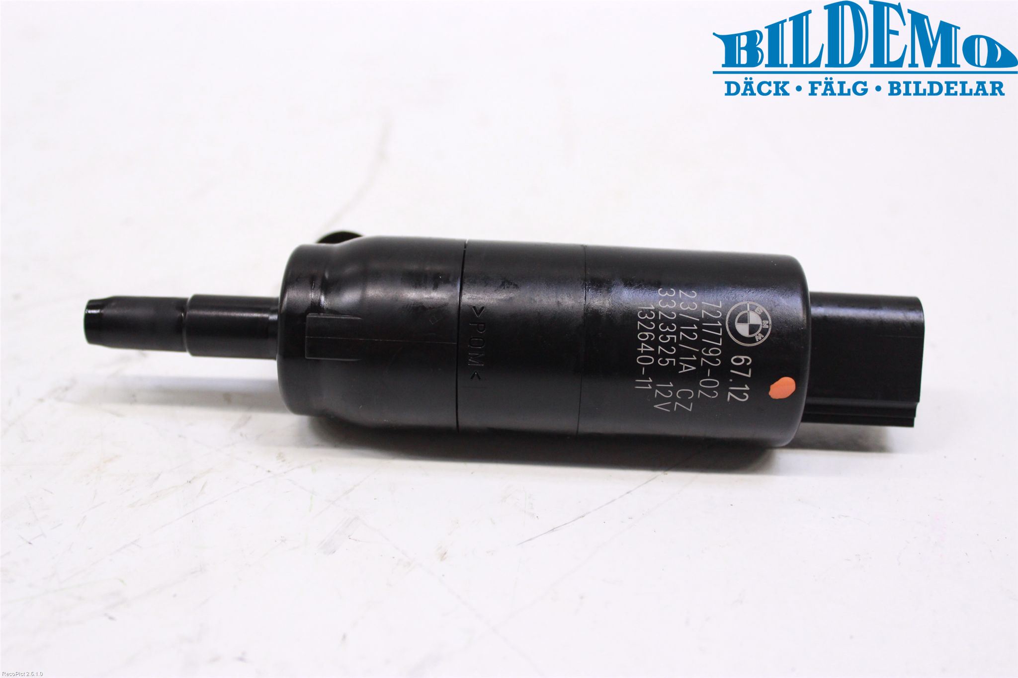 BMW 5 F10/F11/F18 09-17 Spolarpump Högtryck