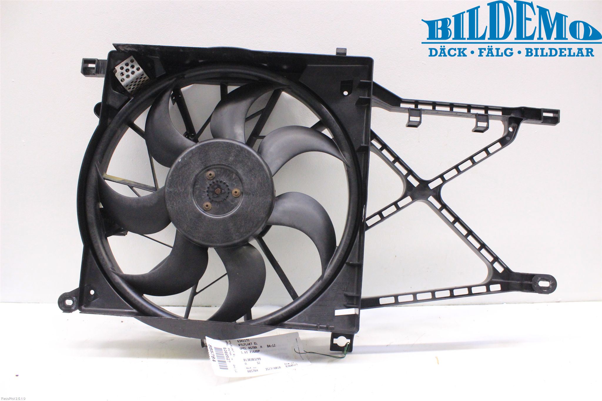 Opel ASTRA H 04-12 Kylfläkt El