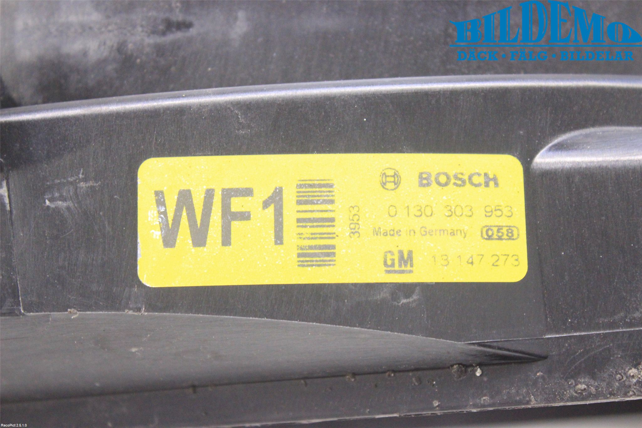 Opel ASTRA H 04-12 Kylfläkt El