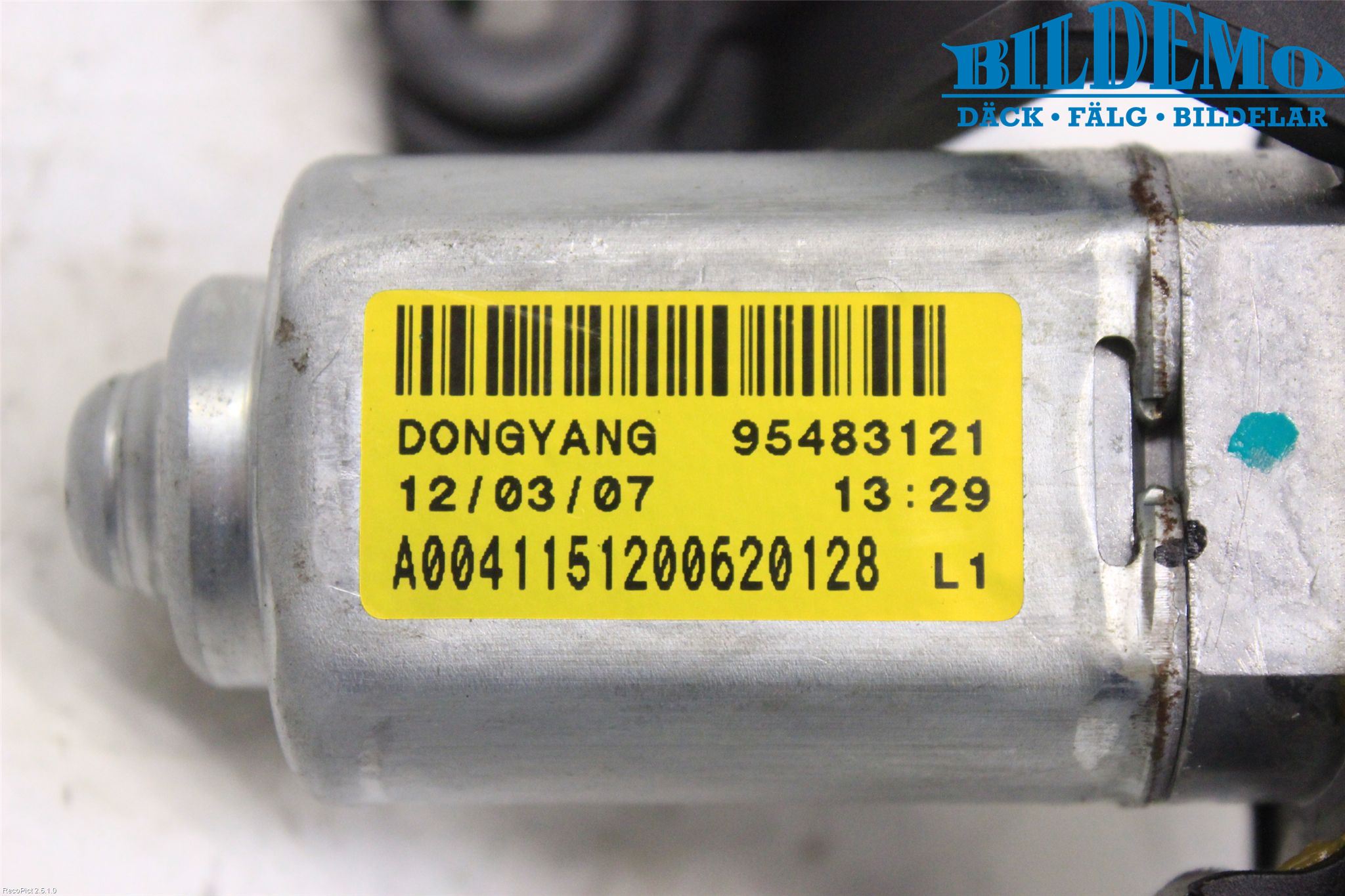 GM CHEVROLET ORLANDO Torkarmotor Baklucka