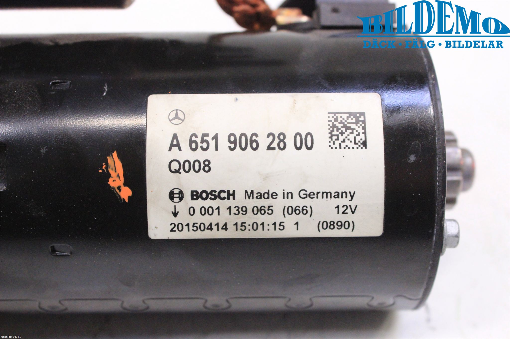 Mercedes-Benz MB C-KLASS (W205) 14-21 Startmotor Diesel