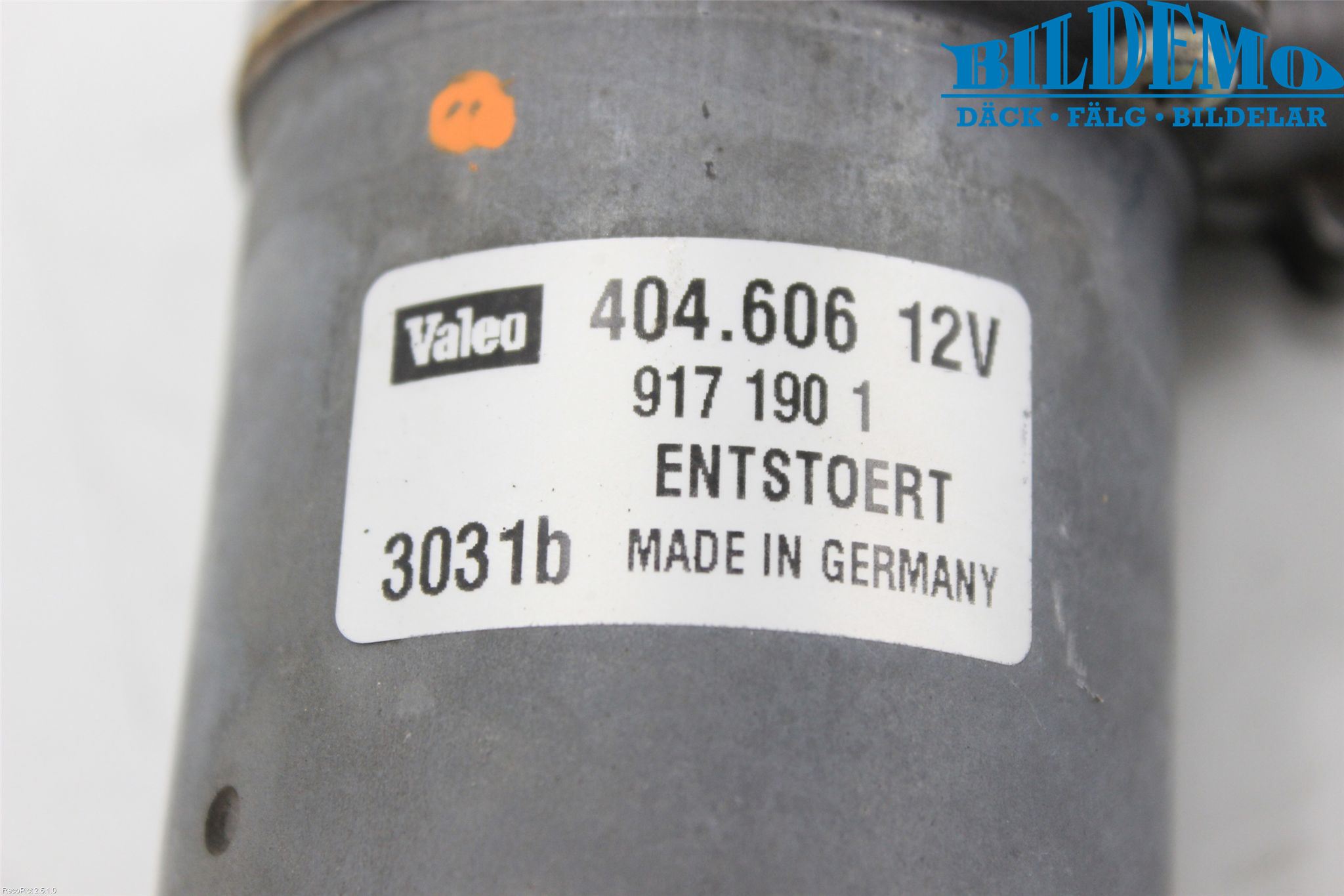 Volvo S60 01-04 Torkarmotor Vindruta