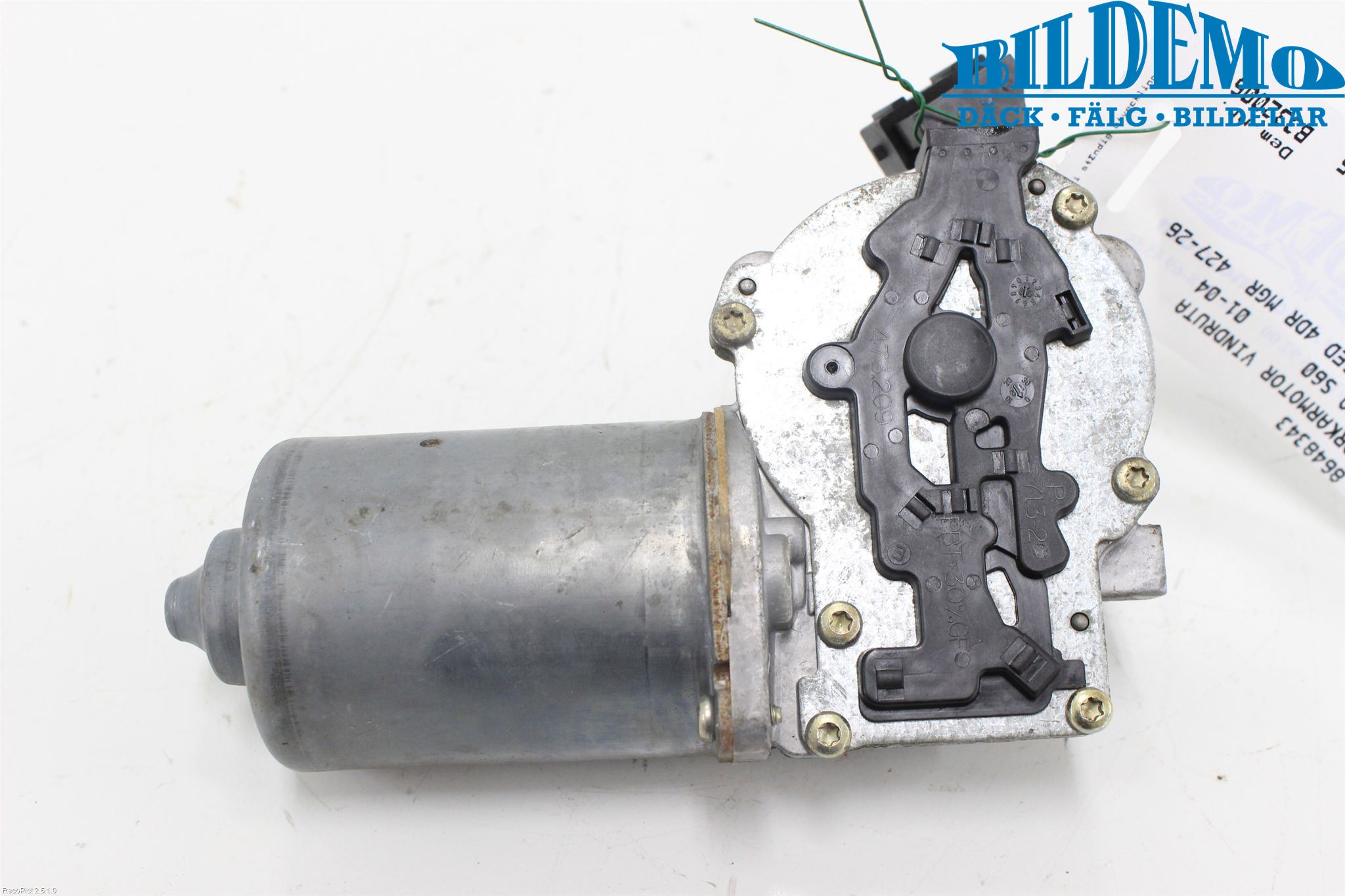 Volvo S60 01-04 Torkarmotor Vindruta