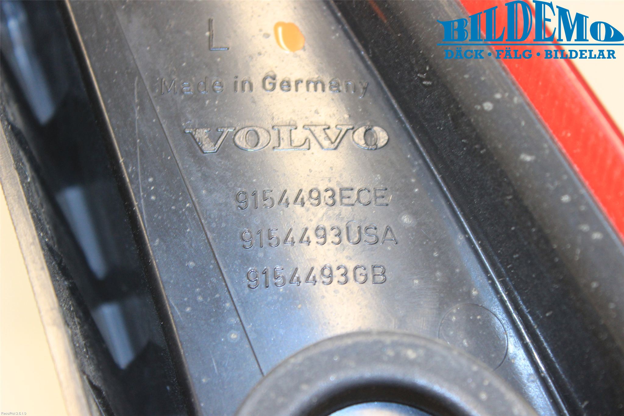 Volvo V70 00-04 Bakljus Vänster