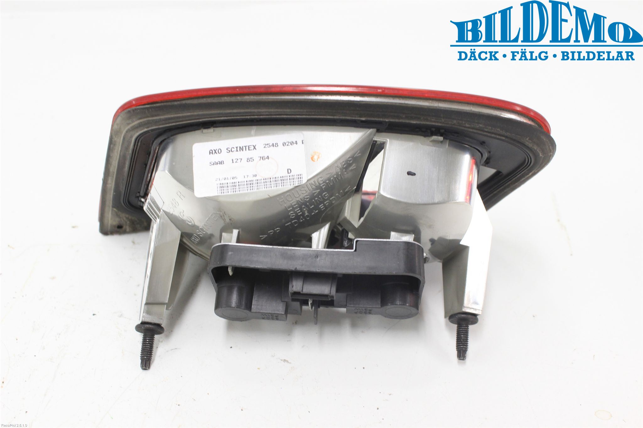 Saab 9-3 VER 2 Bakljus Lucka Hö