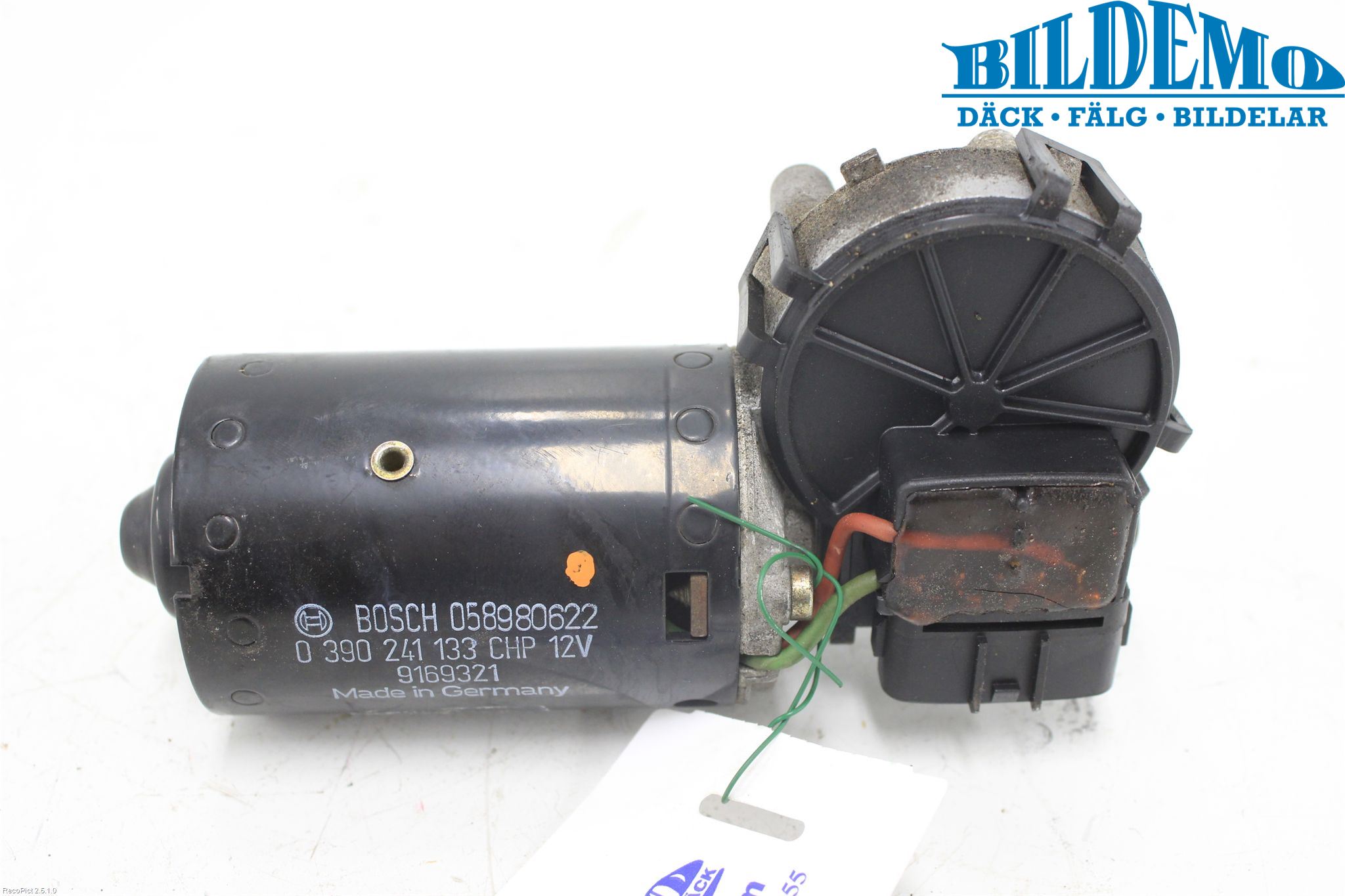 Volvo S70/V70/XC  97-00 Torkarmotor Vindruta