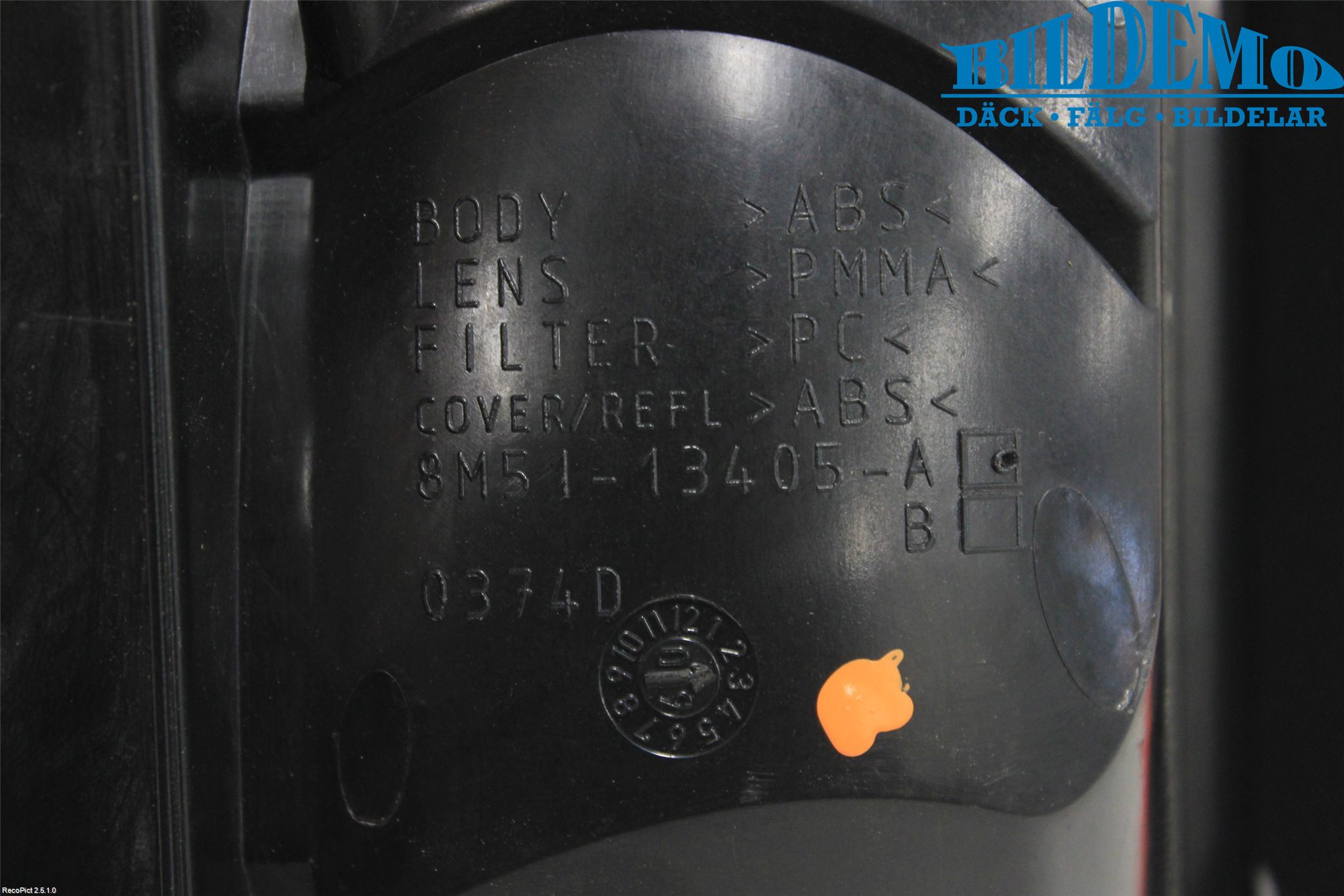 Ford FOCUS 08-11 Bakljus Vänster