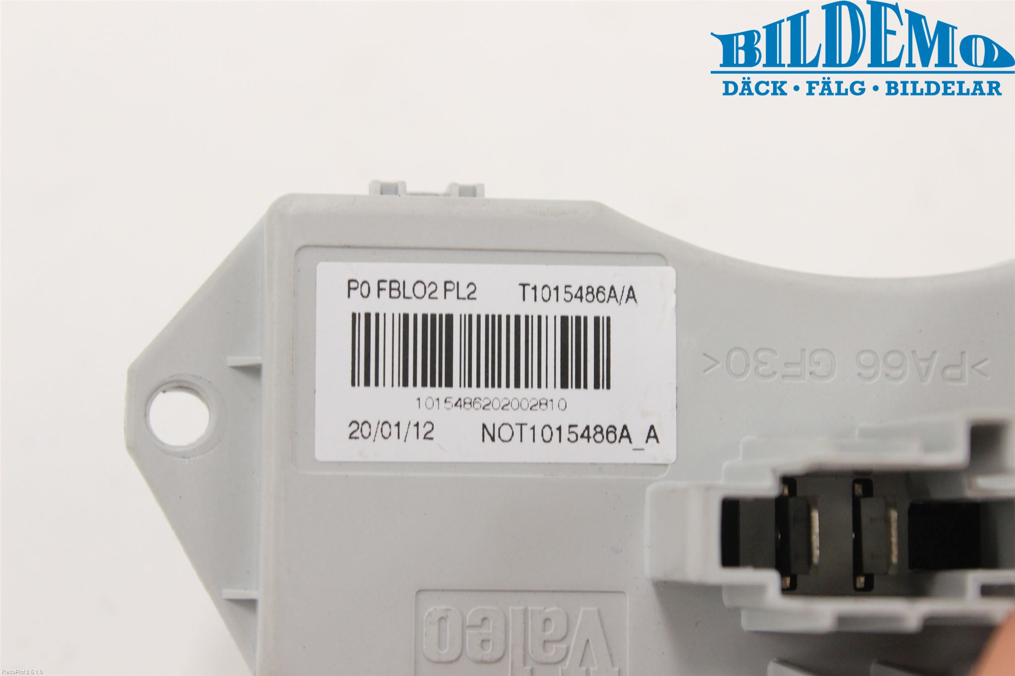 BMW 1 E82/88 Coupé/Cab 06-13 Värmefläktsmotstånd