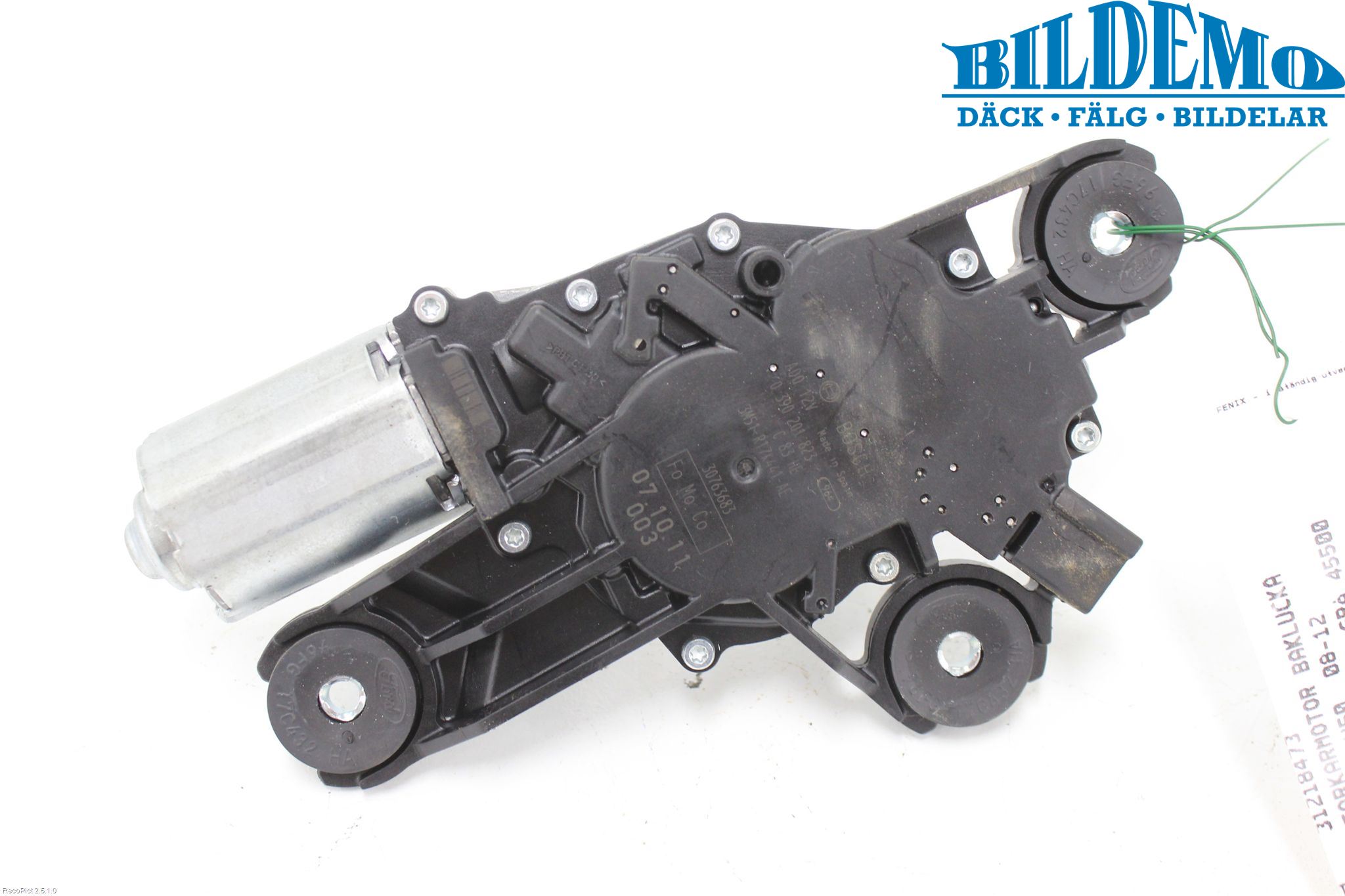 Volvo V50 08-12 Torkarmotor Baklucka