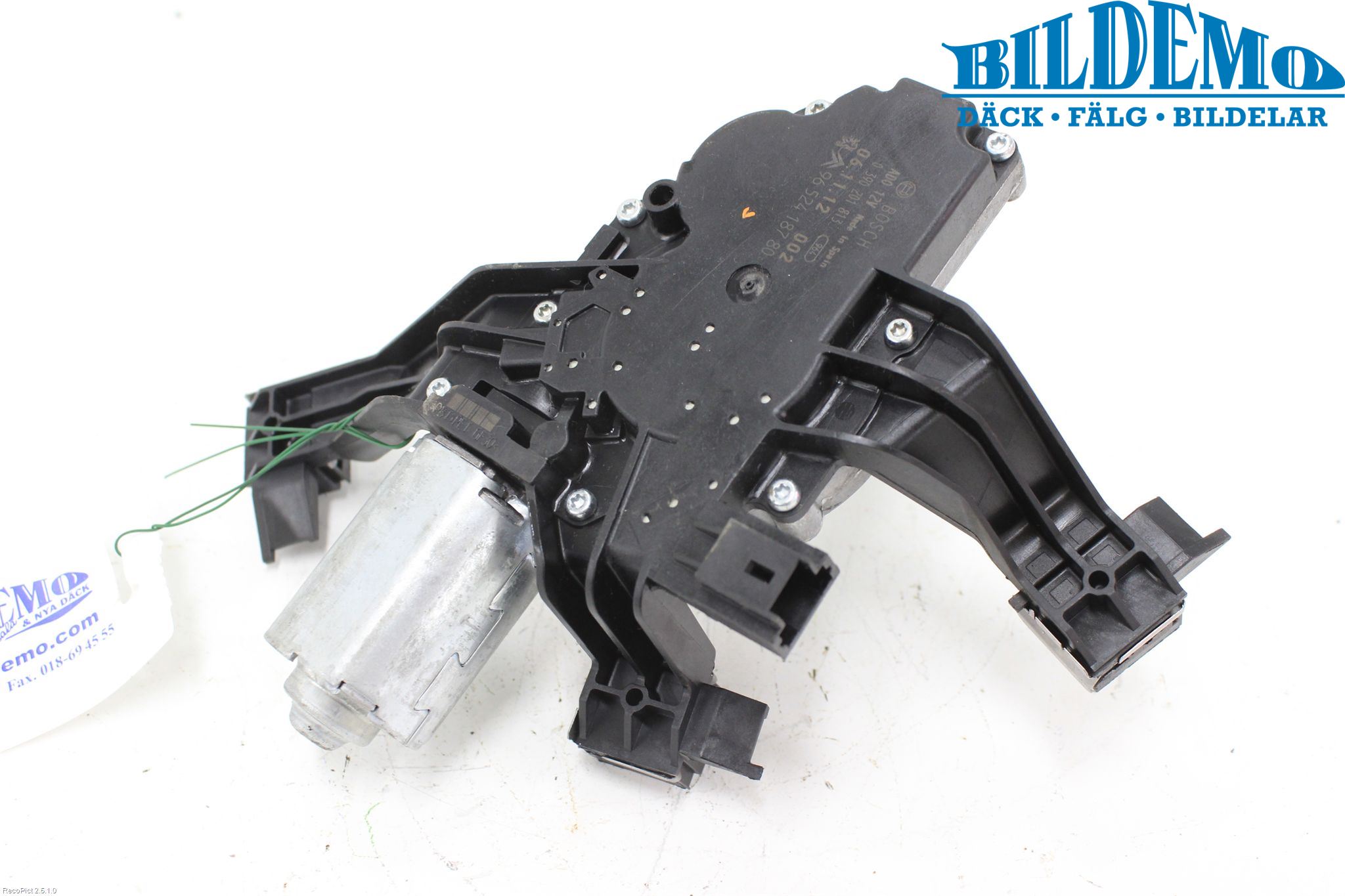 Peugeot 207 Torkarmotor Baklucka