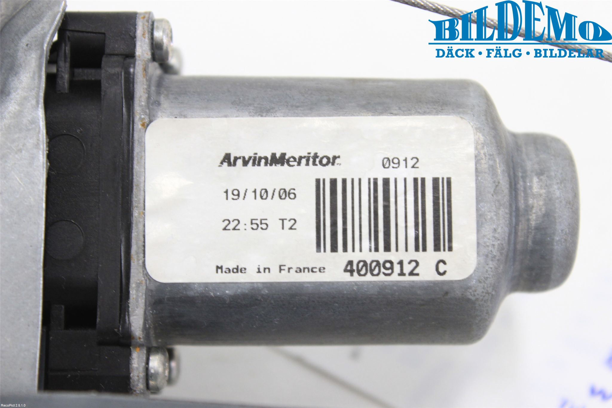 Peugeot 207 Fönsterhiss El Kompl