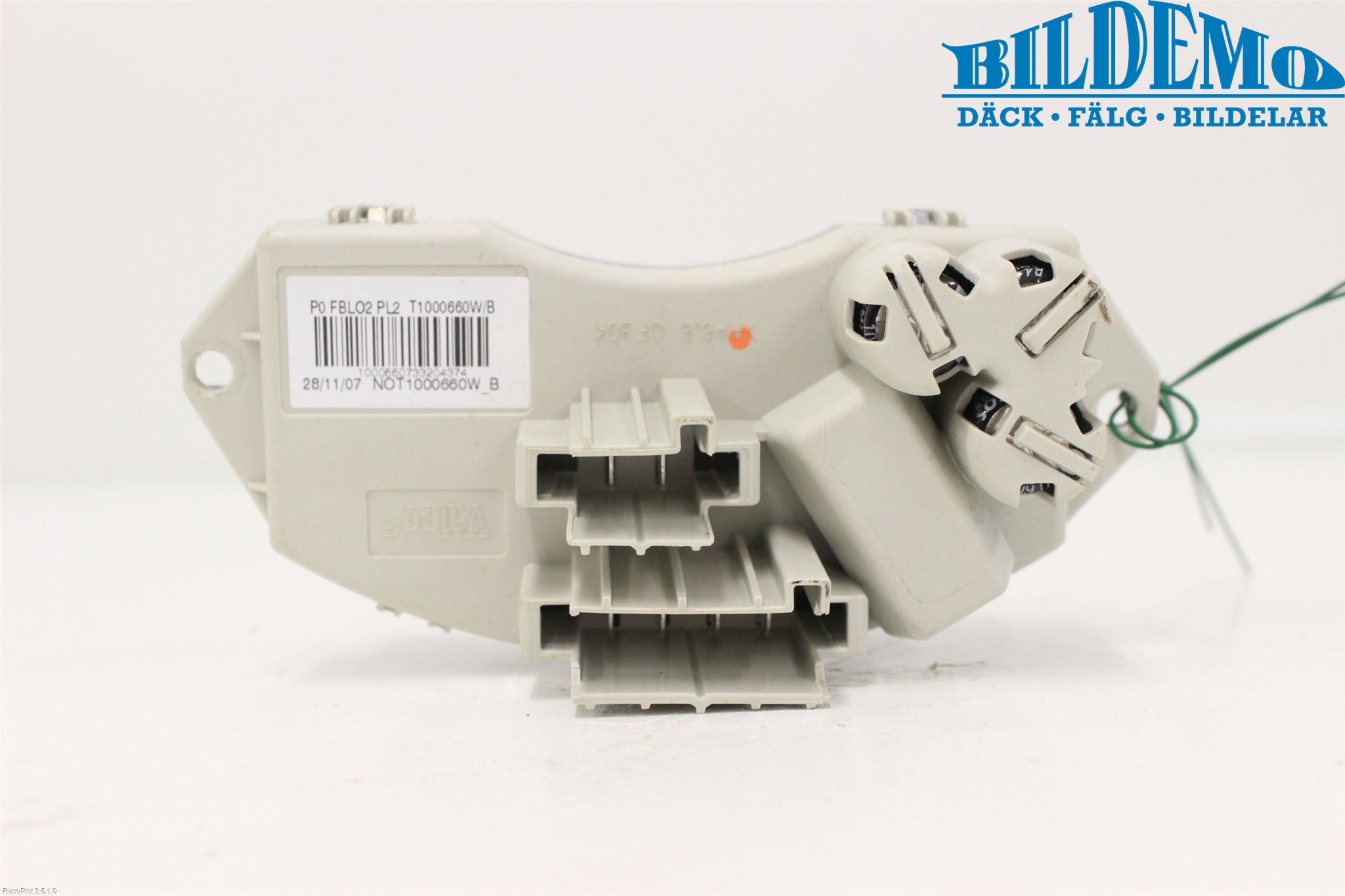 BMW X6 E71/E72   08-14 Värmefläktsmotstånd