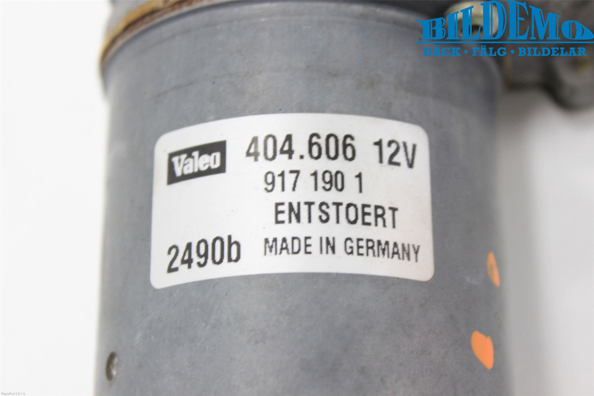 Volvo S60 01-04 Torkarmotor Vindruta