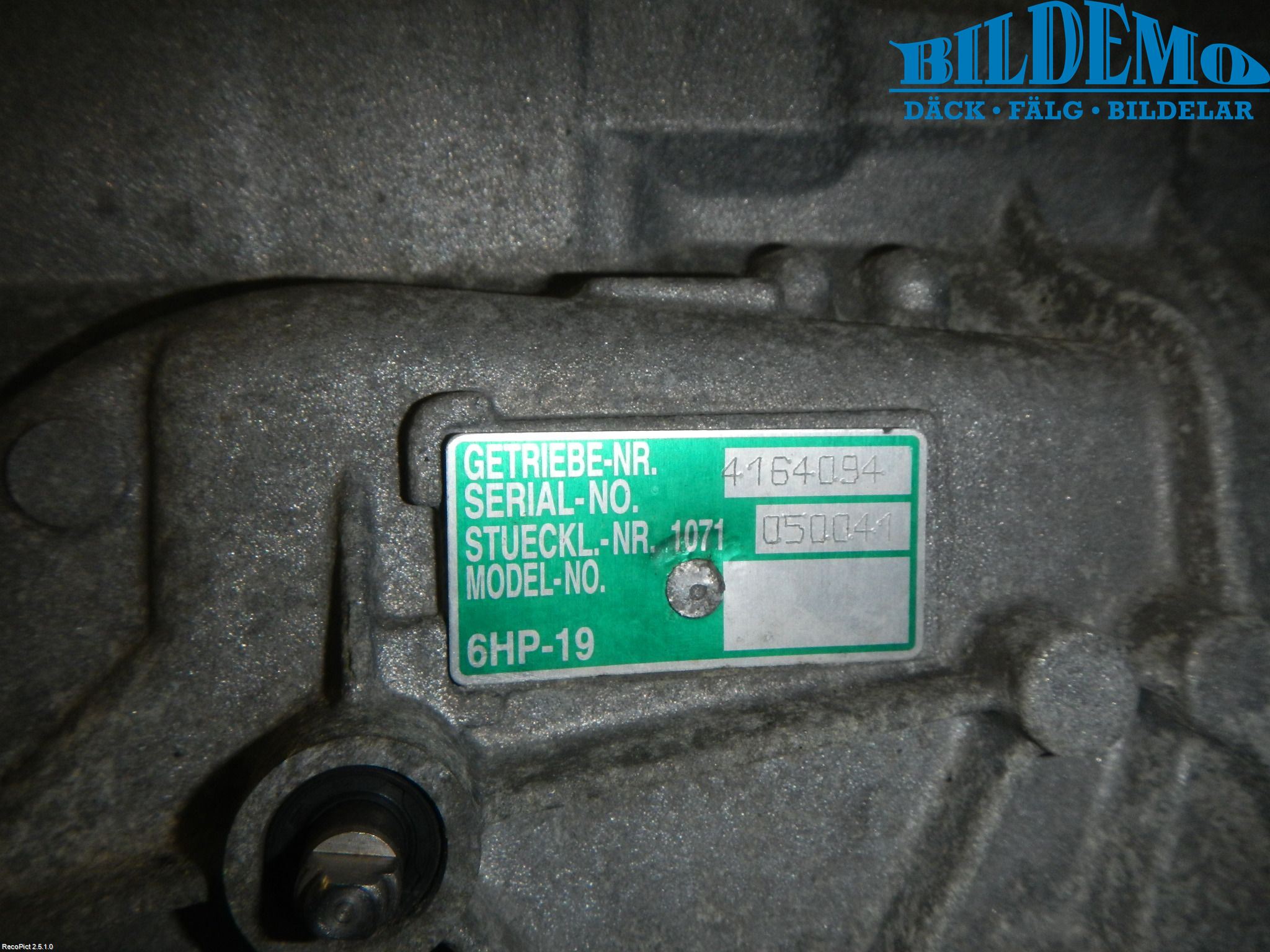 BMW 3 E90/91 SED/TOU 05-12 Växellåda Automat