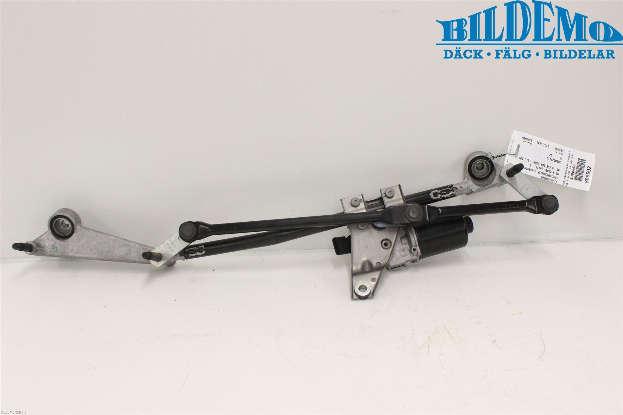 Mercedes-Benz MB A-KLASS (W176) 13-18 Torkarmekanism Vindruta