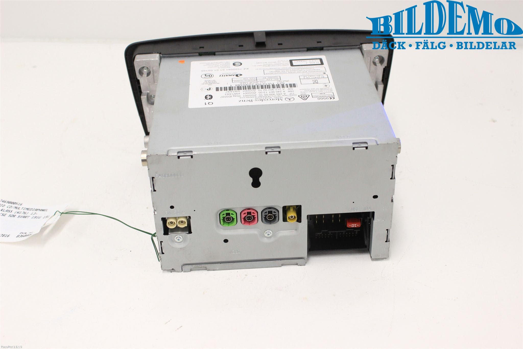 Mercedes-Benz MB A-KLASS (W176) 13-18 Cd Radio - Multimediapanel