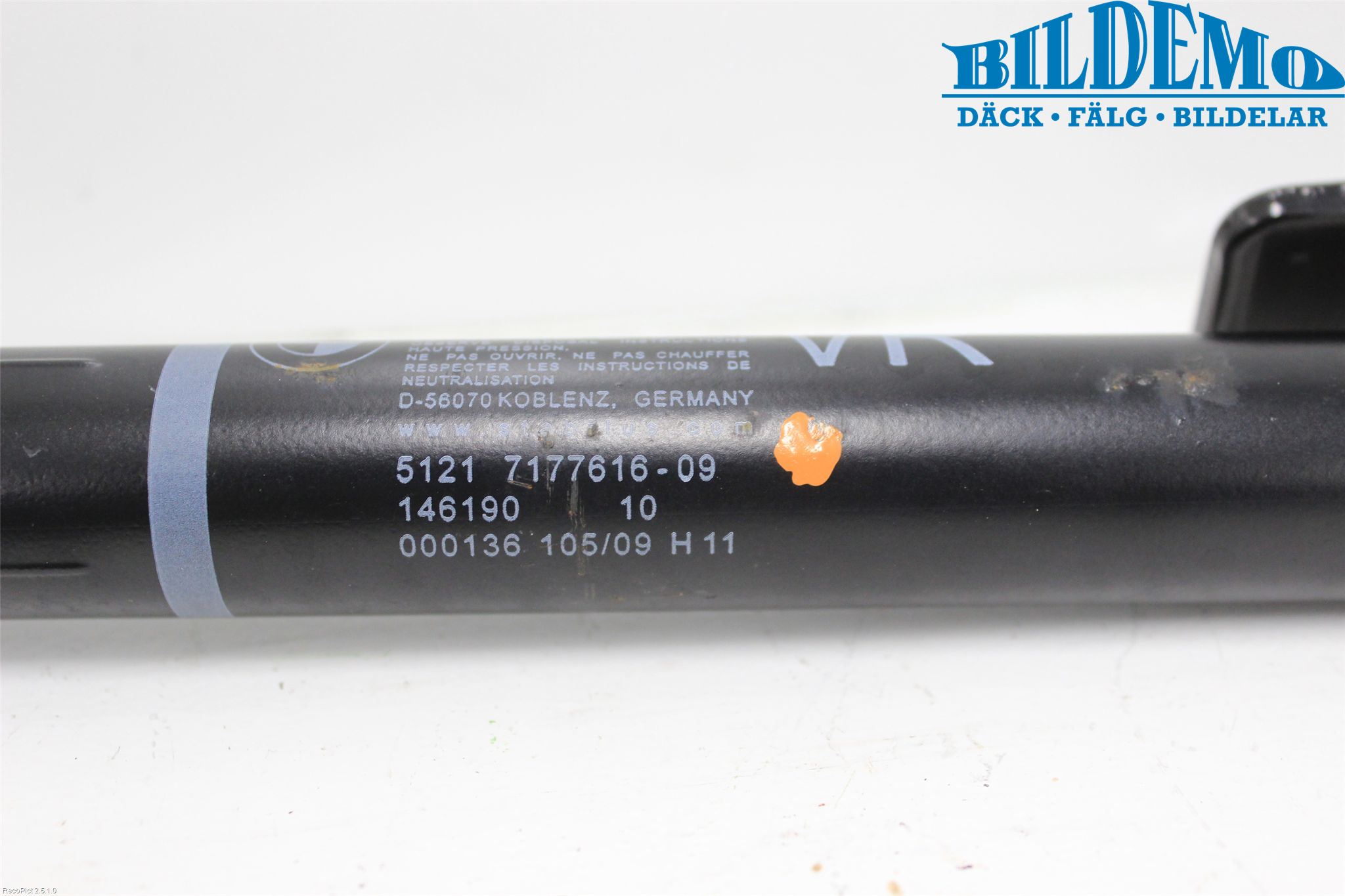 BMW 7 F01/02/03/04 09-15 Dörrstopp