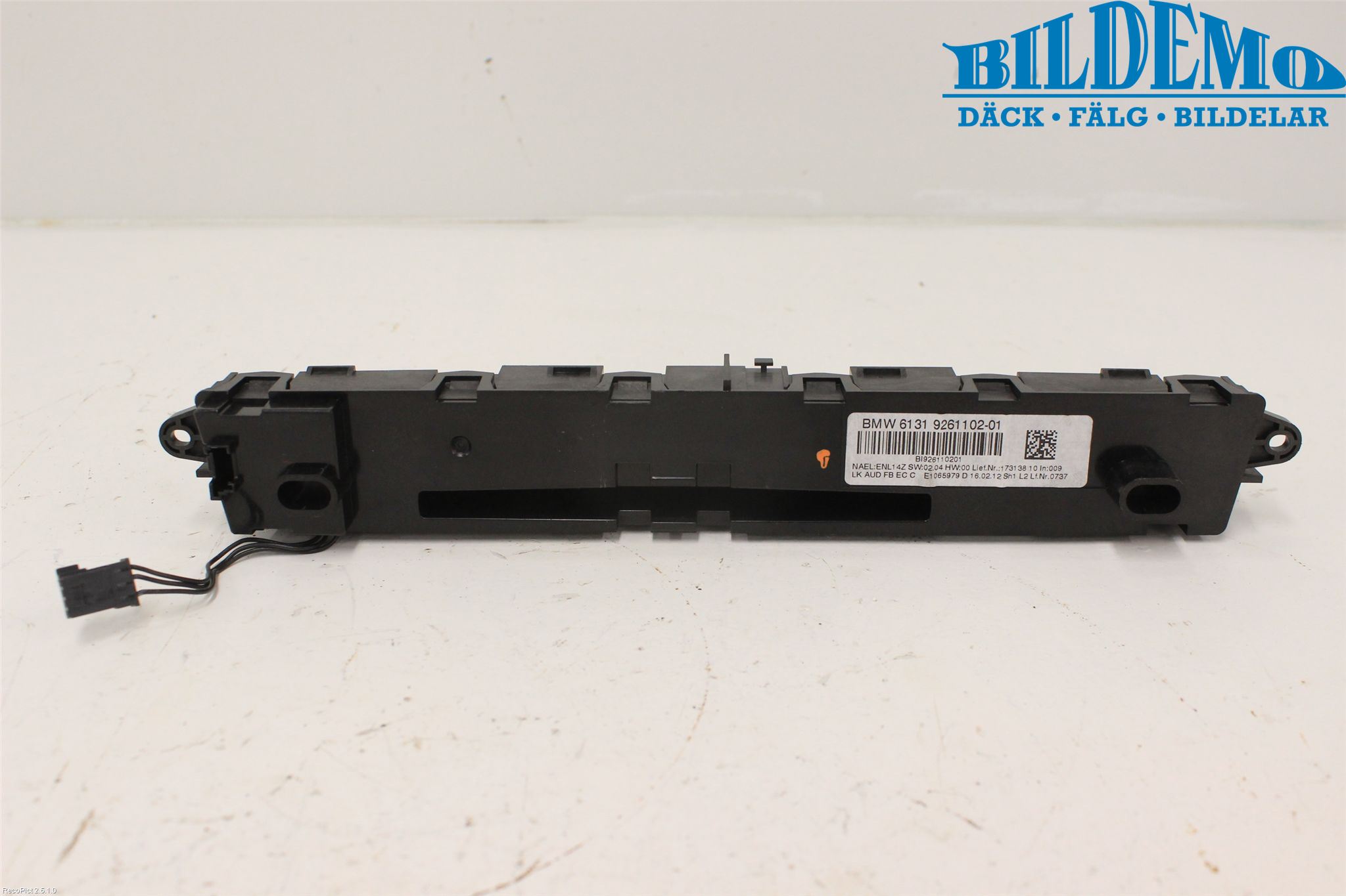 BMW 3 F30/F31/F80 12-19 Cd Radio - Multimediapanel