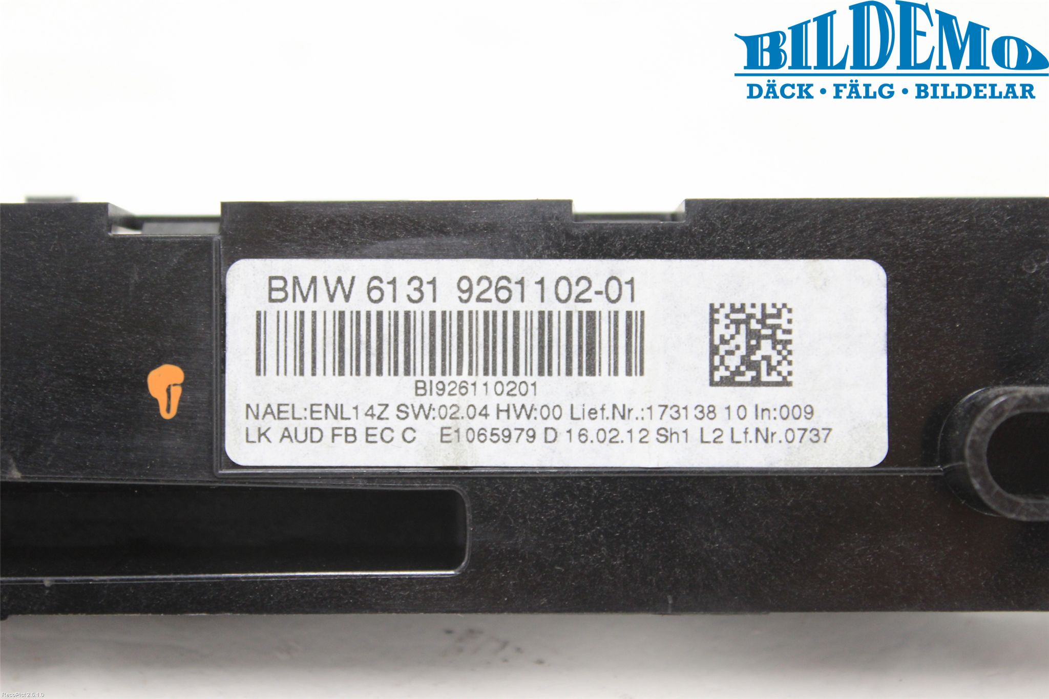 BMW 3 F30/F31/F80 12-19 Cd Radio - Multimediapanel
