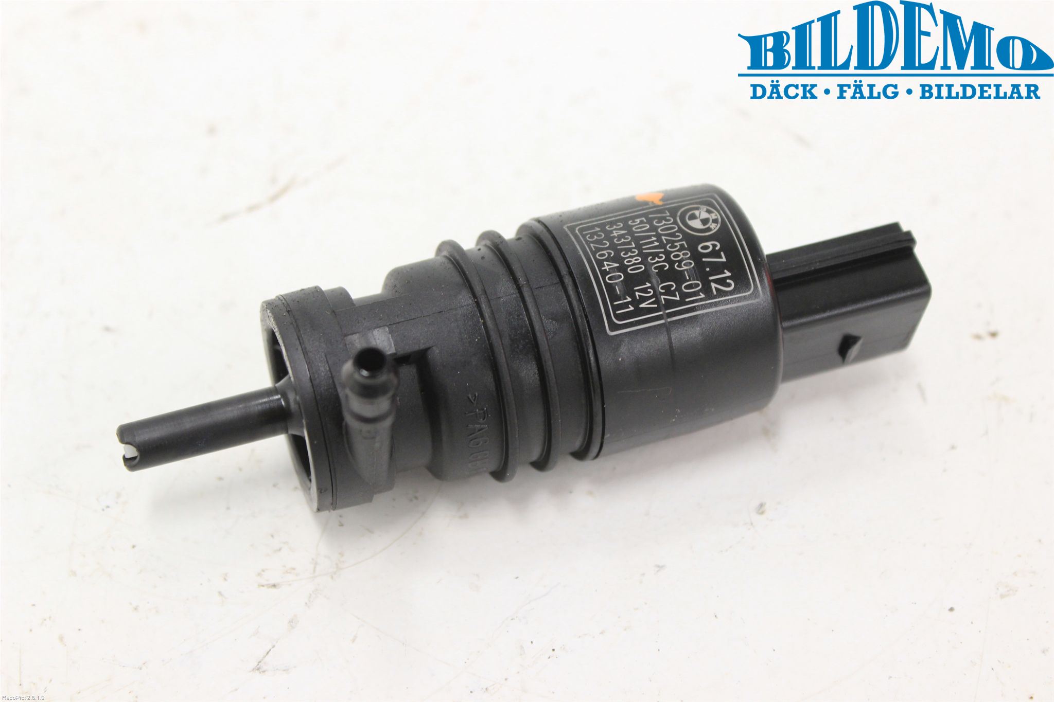 BMW 3 F30/F31/F80 12-19 Spolarpump Vindruta