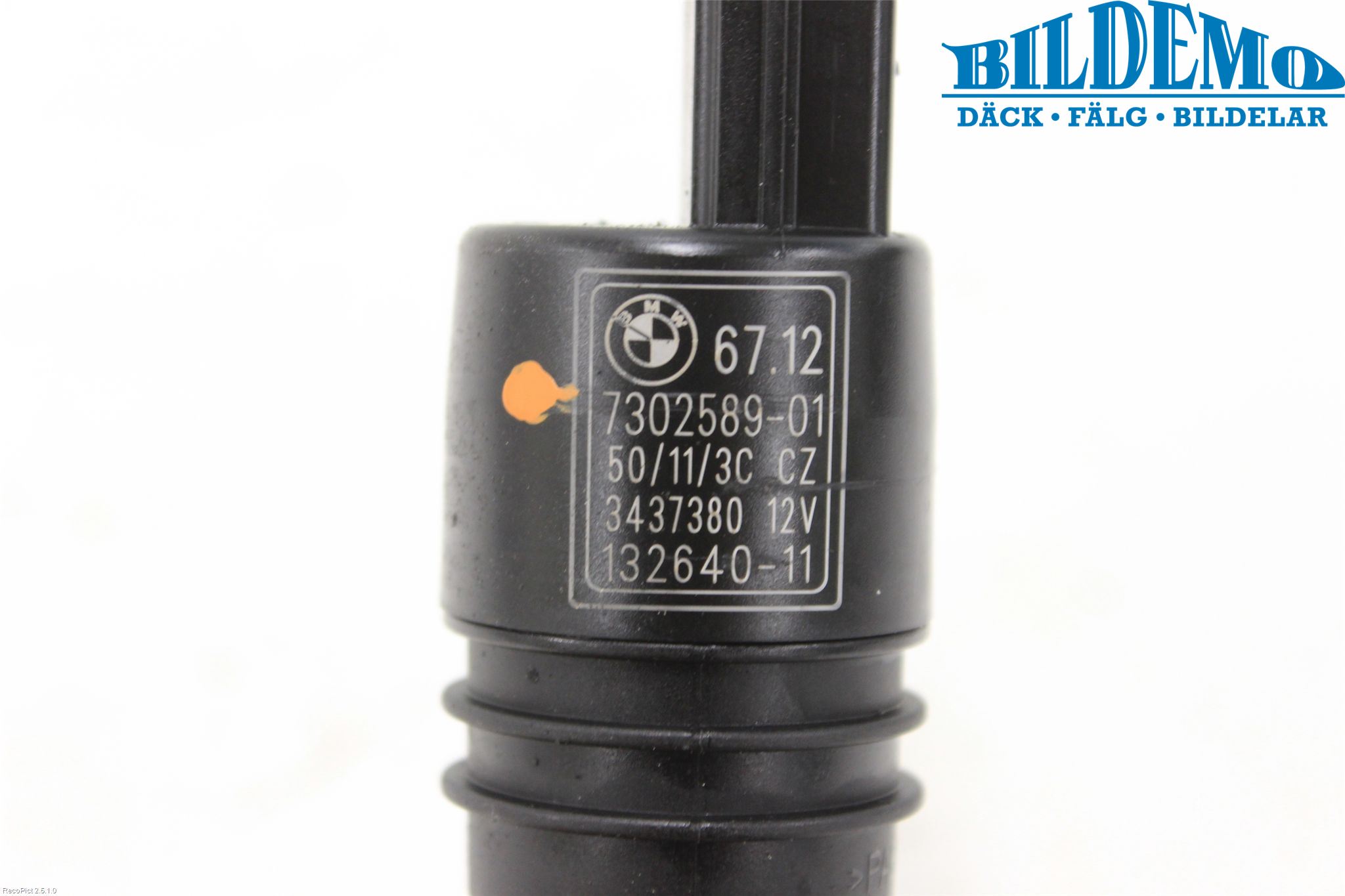 BMW 3 F30/F31/F80 12-19 Spolarpump Vindruta