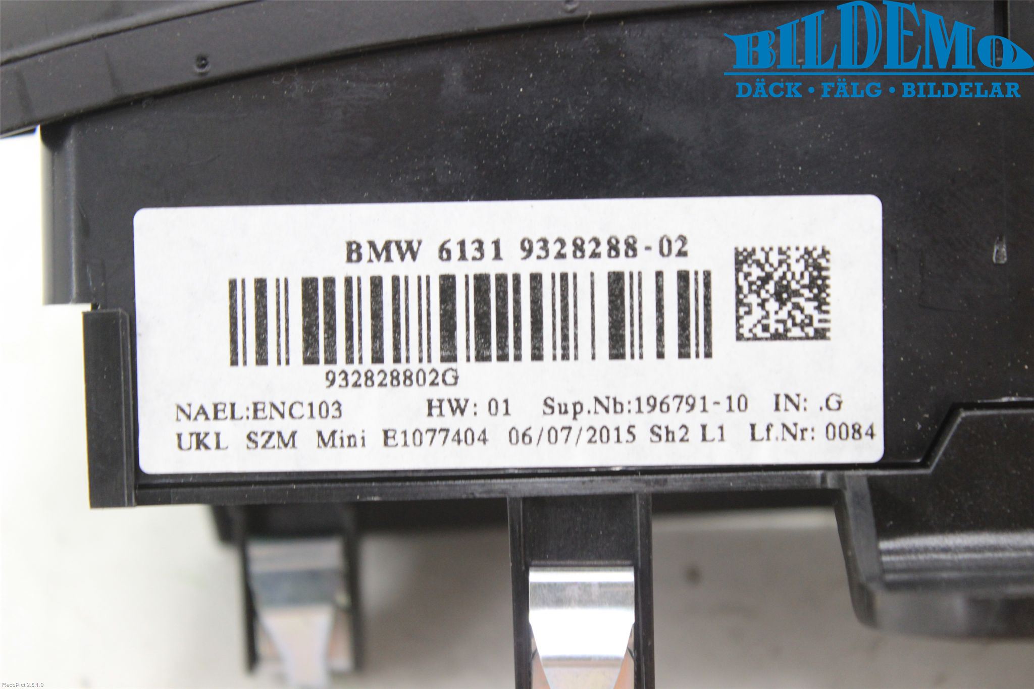 Mini ONE/COOPER 3DR F56 14-24 Startknapp Personbil