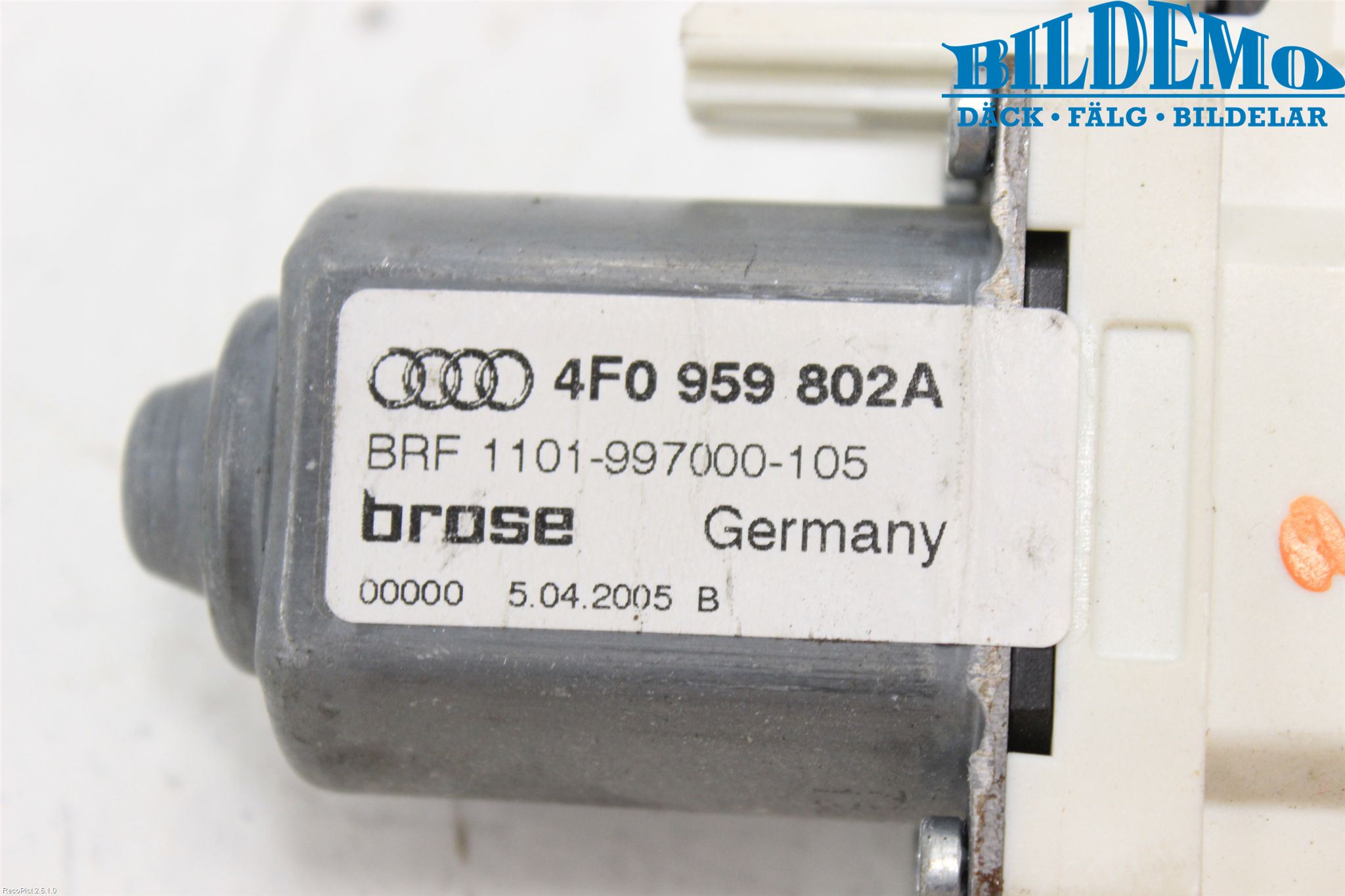 Audi A6/S6     05-11 Fönsterhissmotor