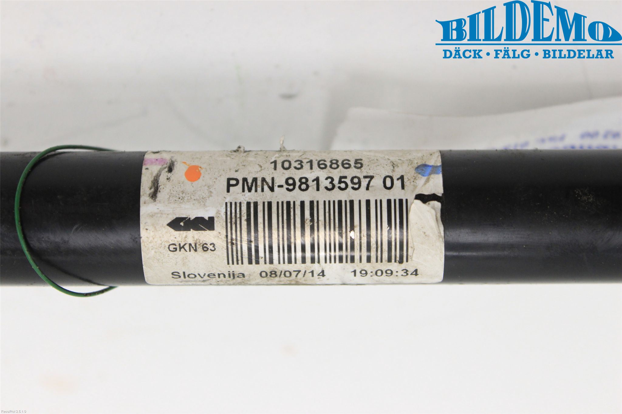Mini COUNTRYMAN R60 11-16 Drivaxel Bak Vänster