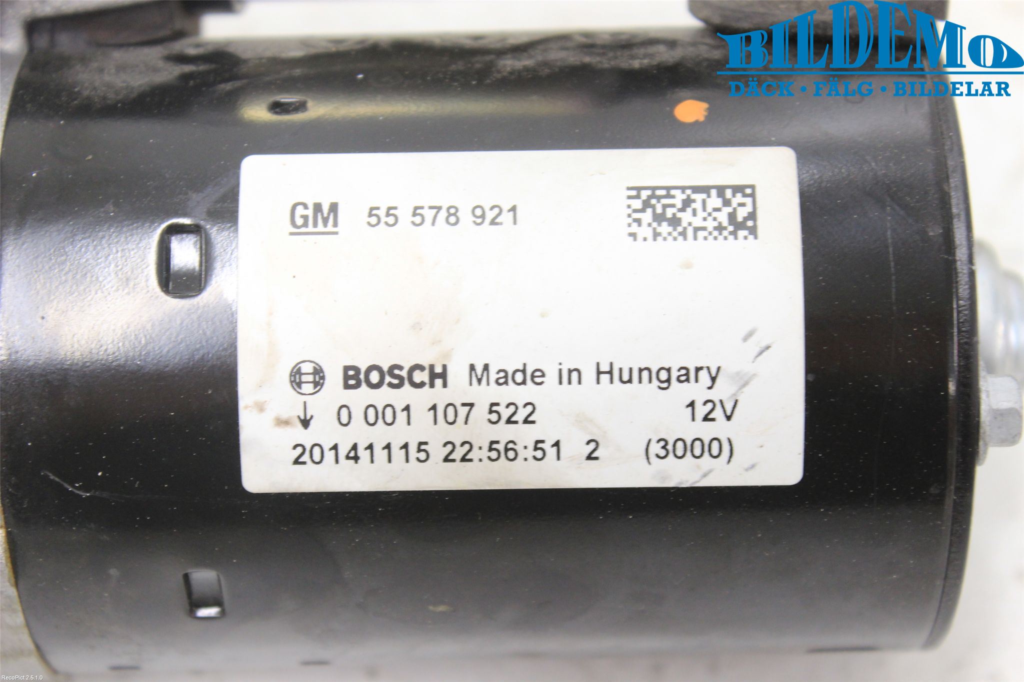 Opel ASTRA J 10-15 Startmotor