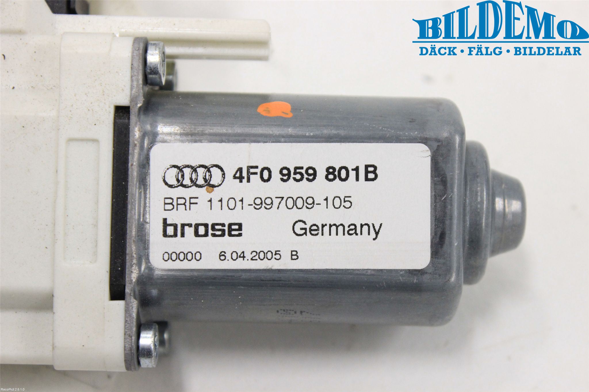 Audi A6/S6     05-11 Fönsterhissmotor