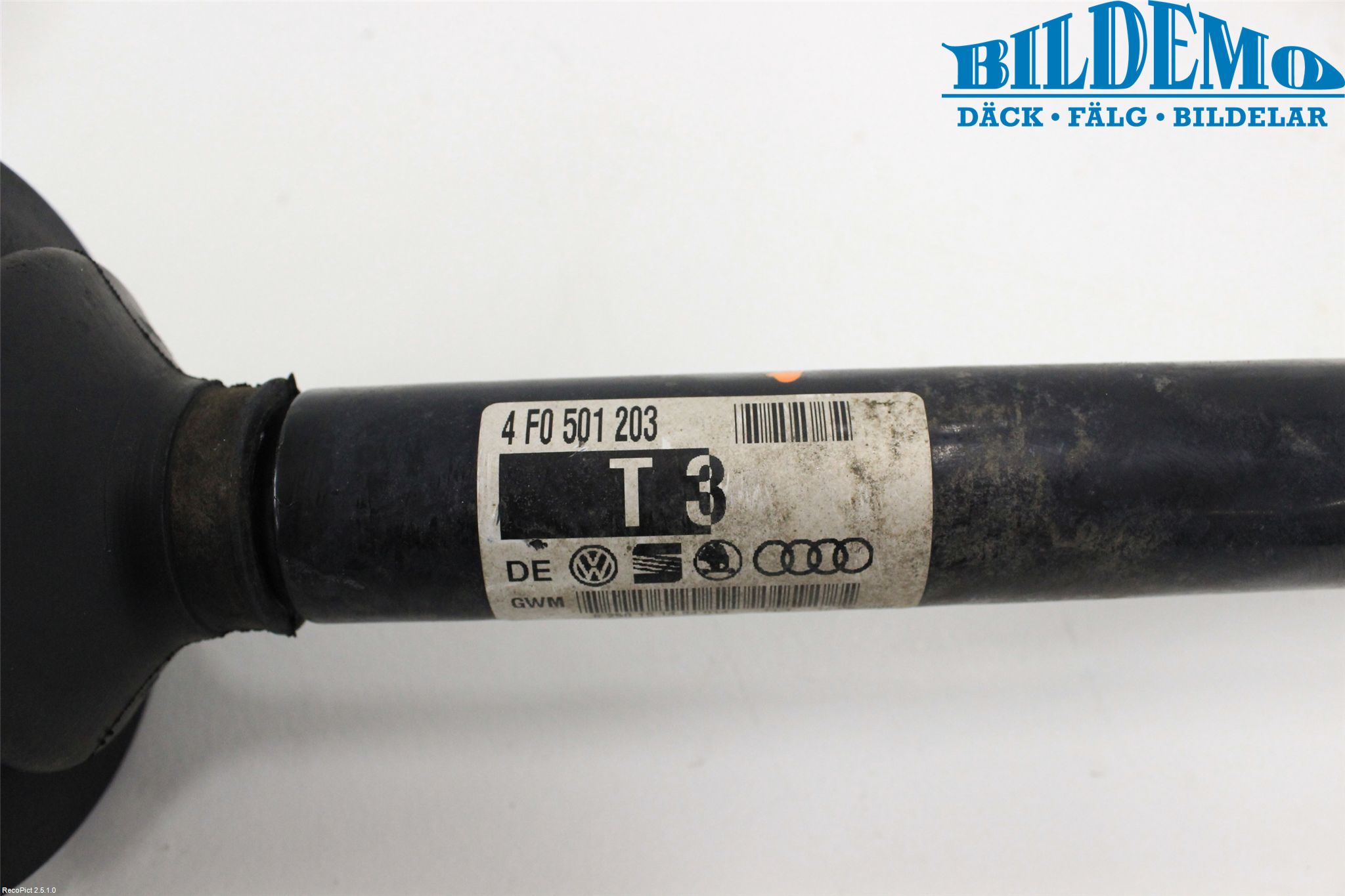 Audi A6/S6     05-11 Drivaxel Bak Höger