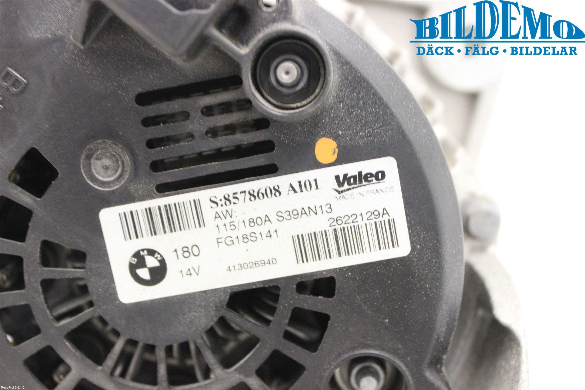 BMW 3 F30/F31/F80 12-19 Generator