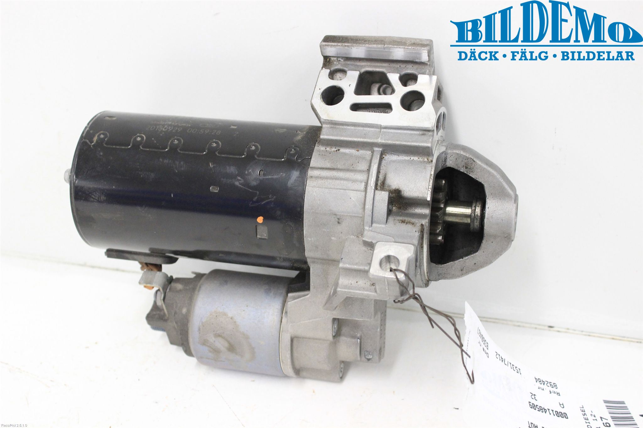 BMW 3 F30/F31/F80 12-19 Startmotor Diesel