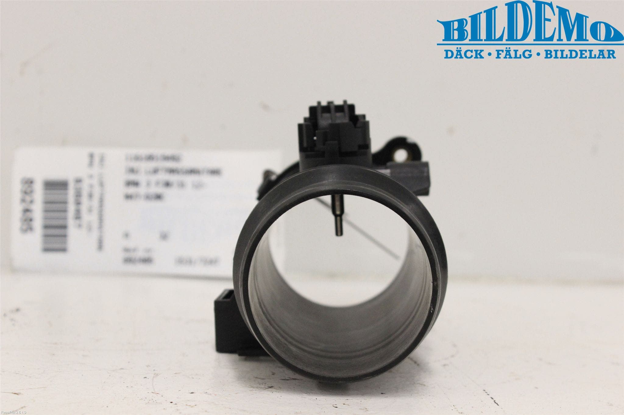 BMW 3 F30/F31/F80 12-19 Laddluft-Intercoolerrör