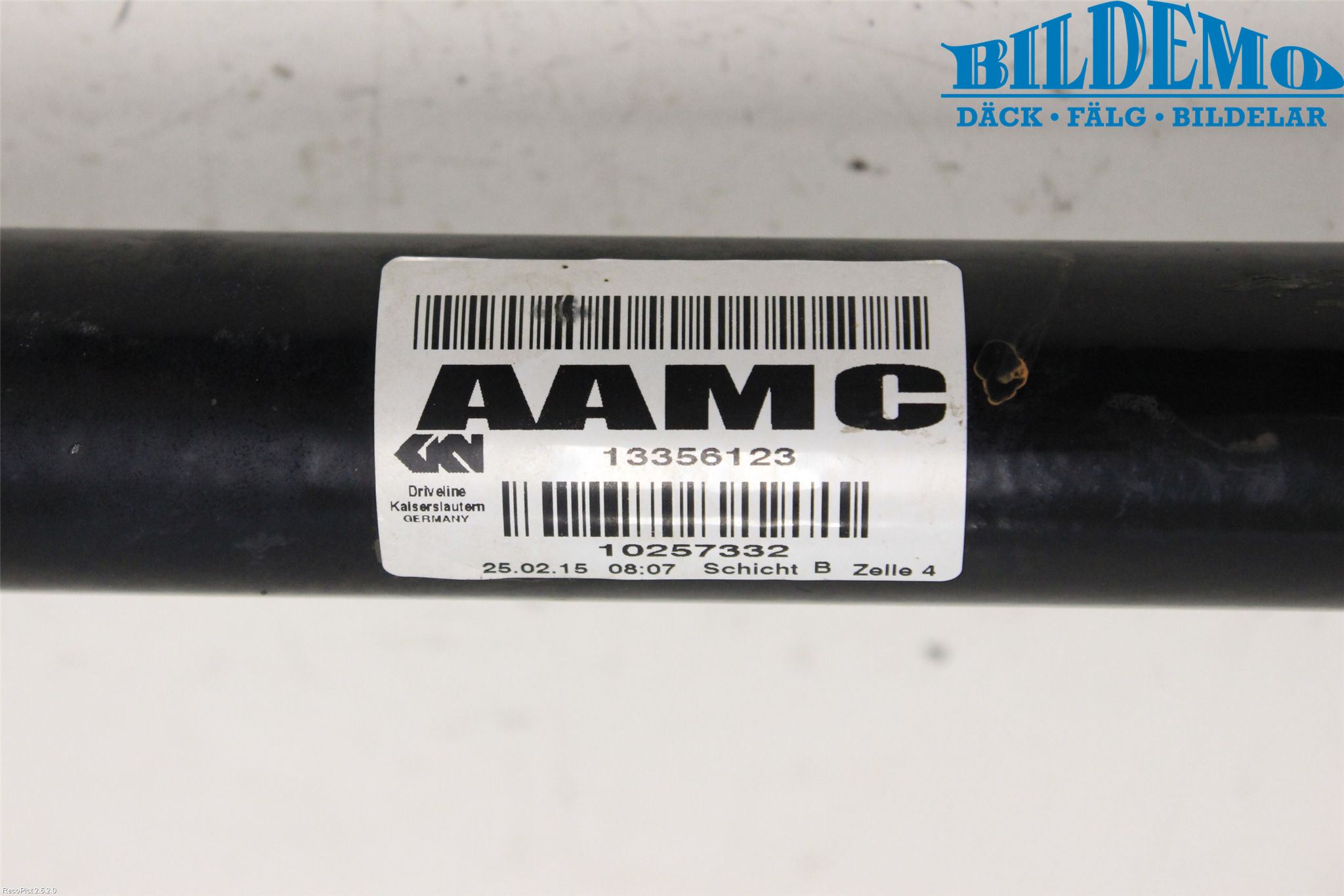 Opel ASTRA J 10-15 Drivaxel Fram Höger