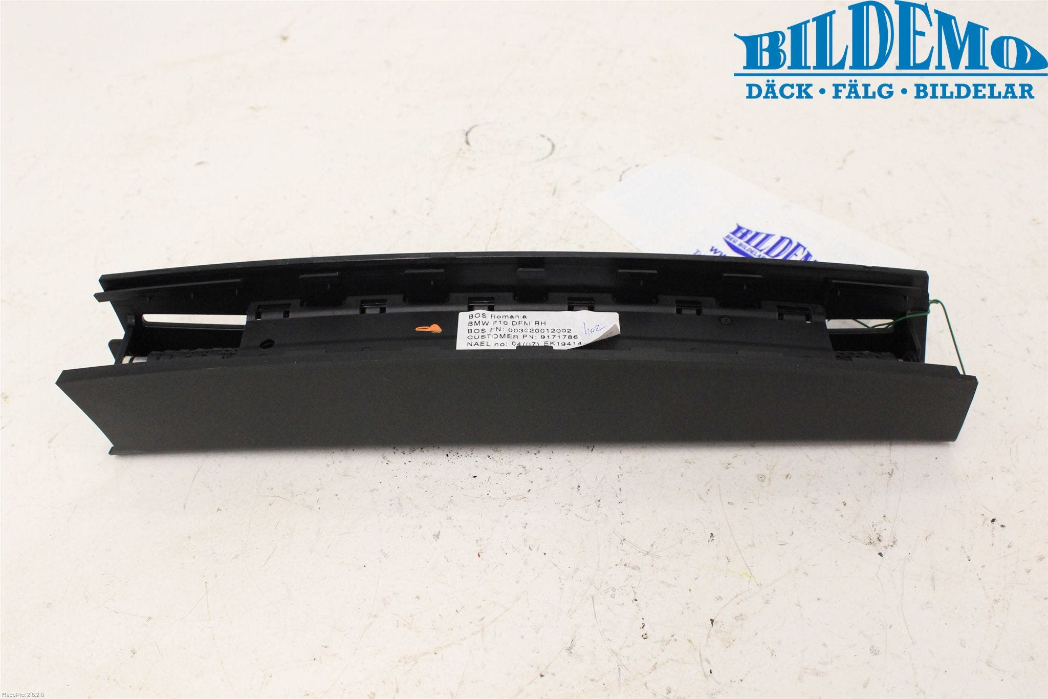 BMW 5 F10/F11/F18 09-17 Solskydd