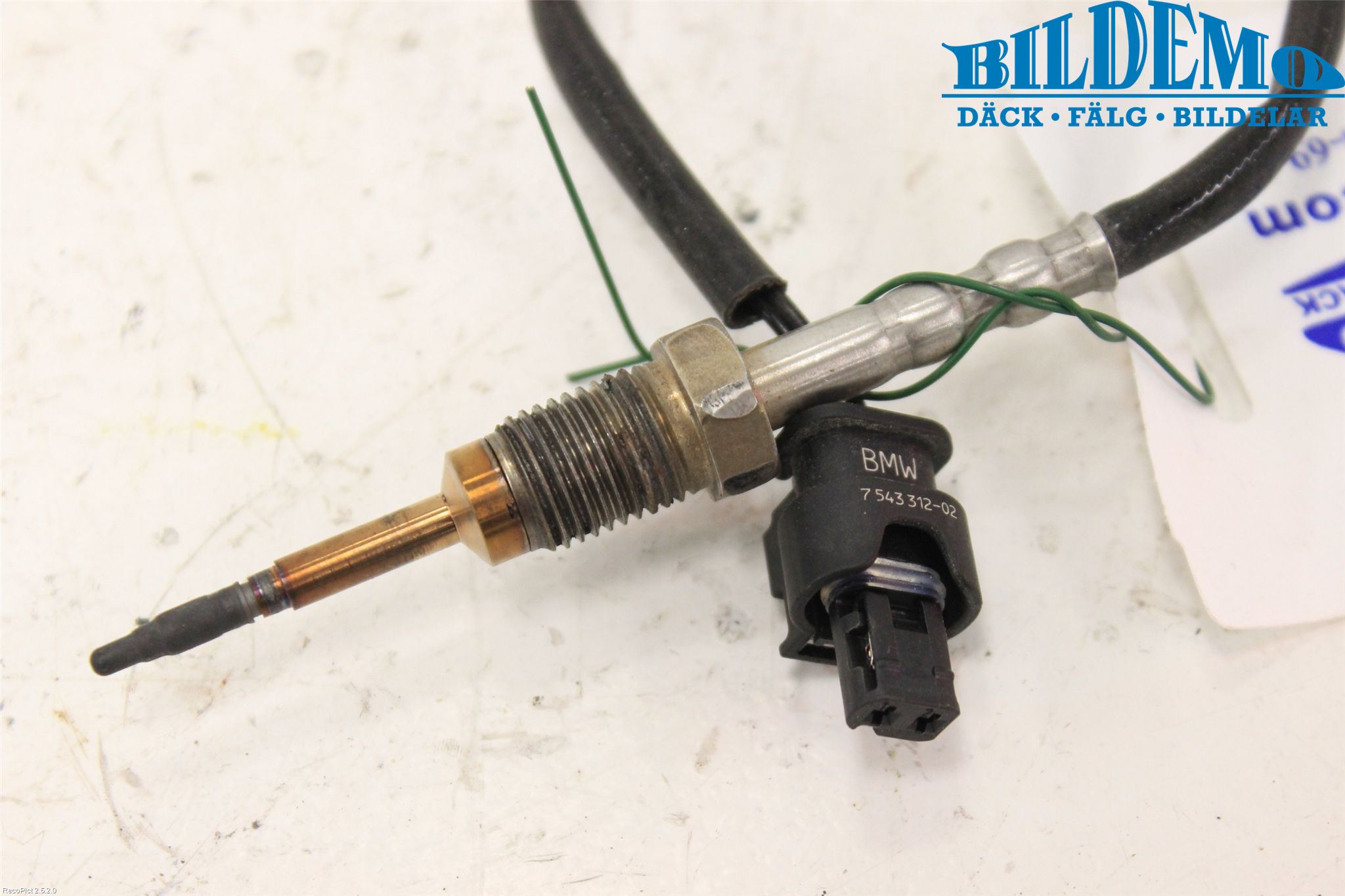 BMW 5 F10/F11/F18 09-17 Givare Temp-Tryck Avgas