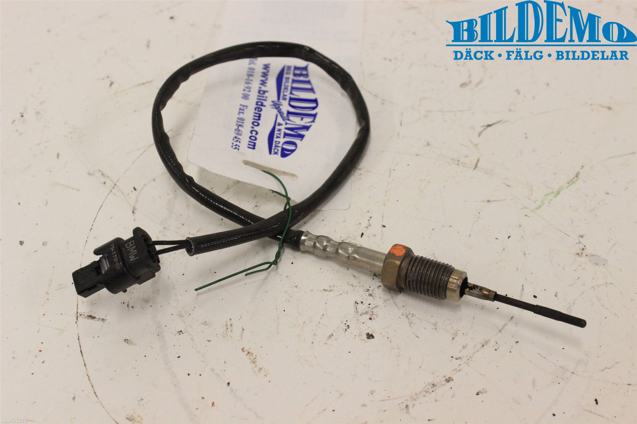 BMW 5 F10/F11/F18 09-17 Givare Temp-Tryck Avgas