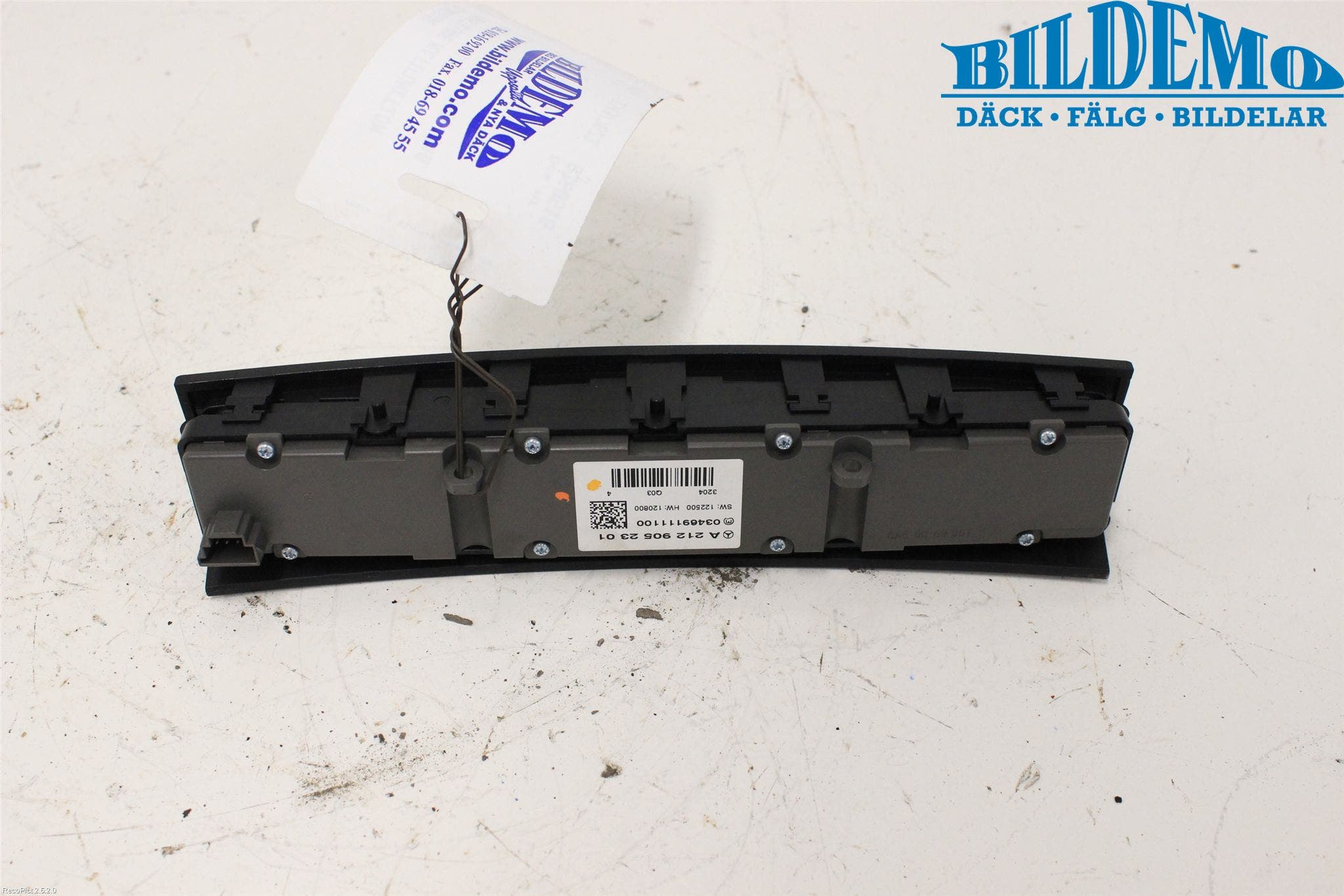 Mercedes-Benz MB E-KLASS (W212) 09-16 Strömställare Multifunktion