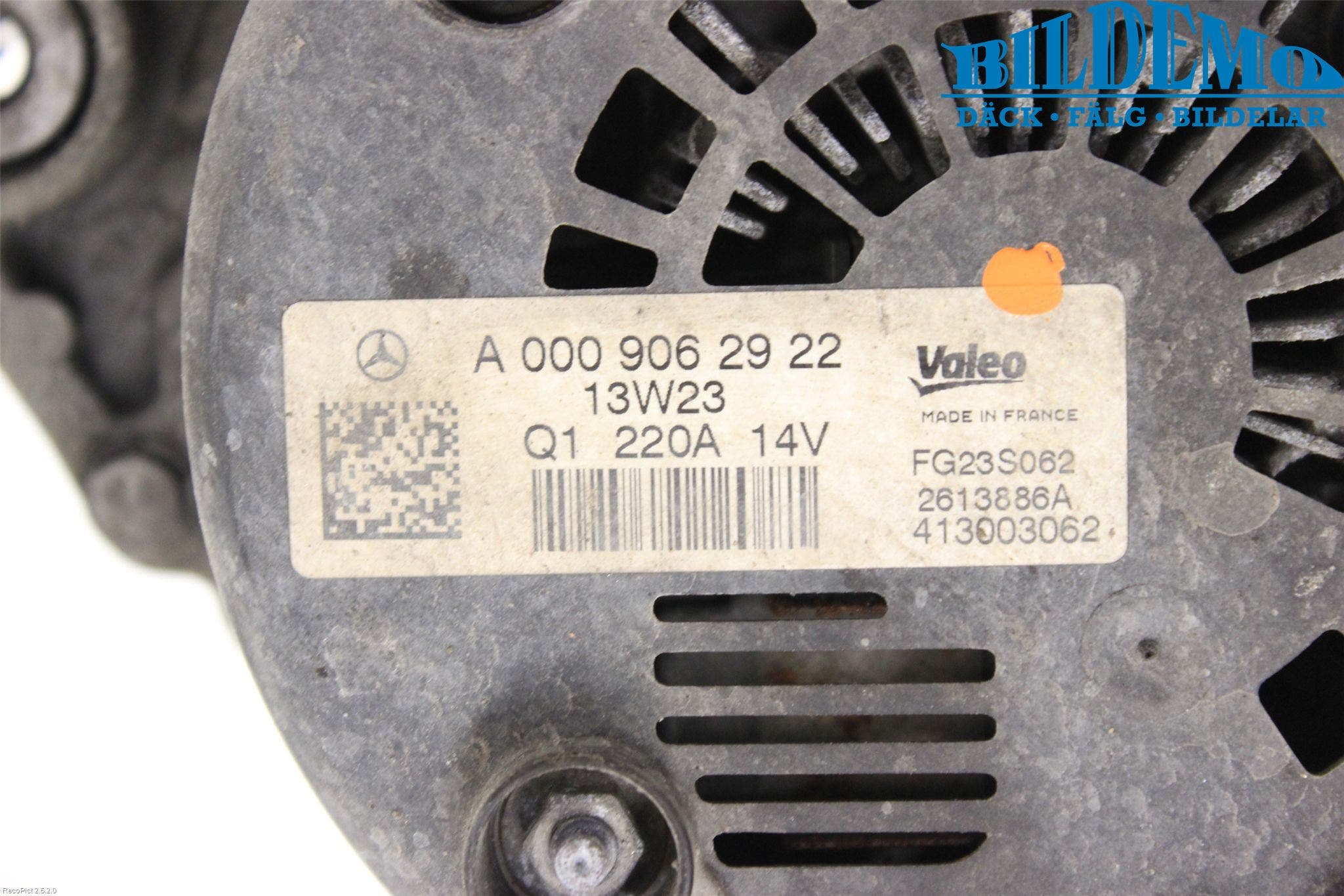 Mercedes-Benz MB E-KLASS (W212) 09-16 Generator