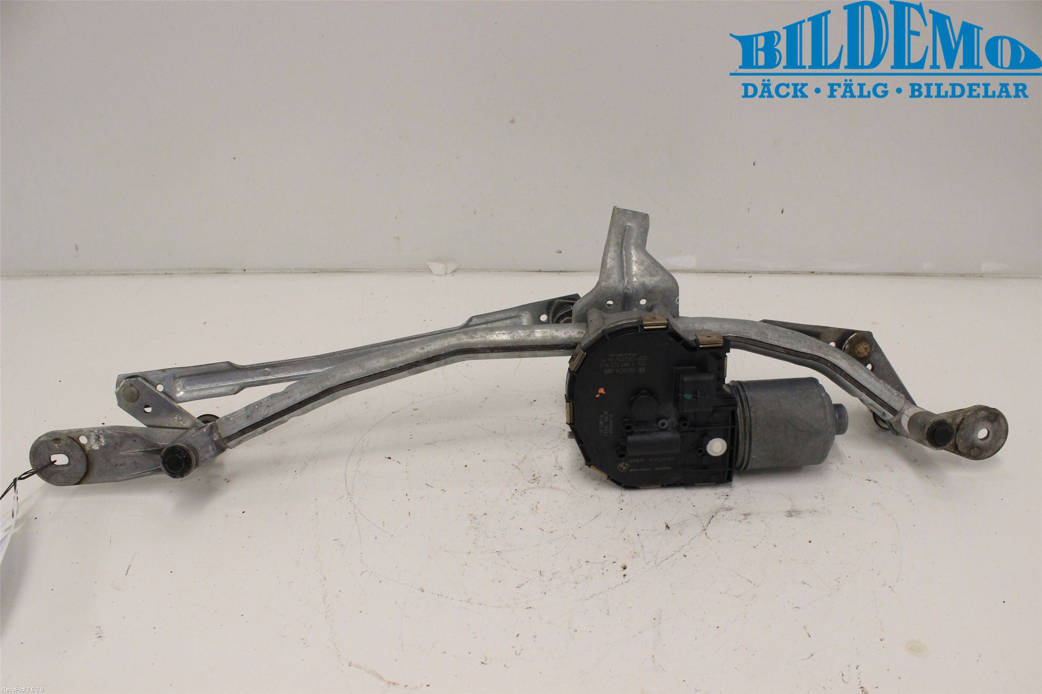 BMW 5 F10/F11/F18 09-17 Torkarmekanism Vindruta