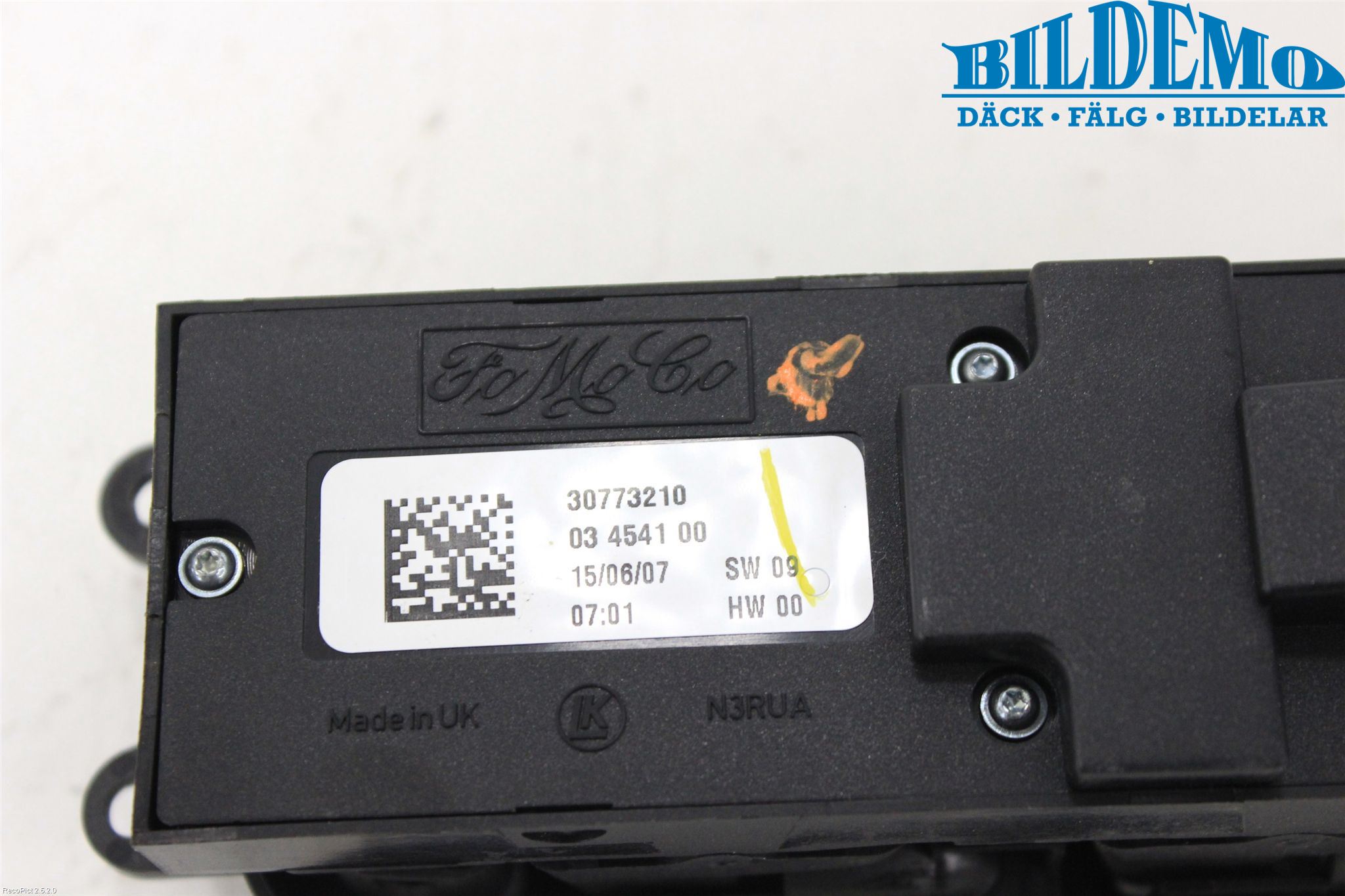 Volvo V50 08-12 Strömställare Elhiss