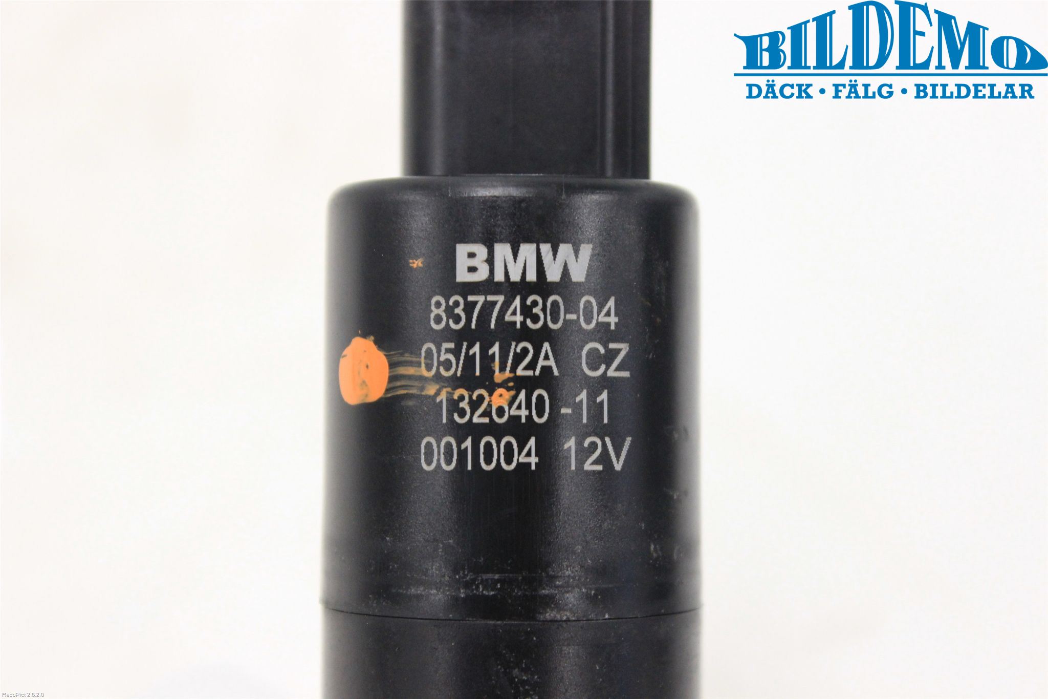 BMW 3 E90/91 SED/TOU 05-12 Spolarpump Högtryck