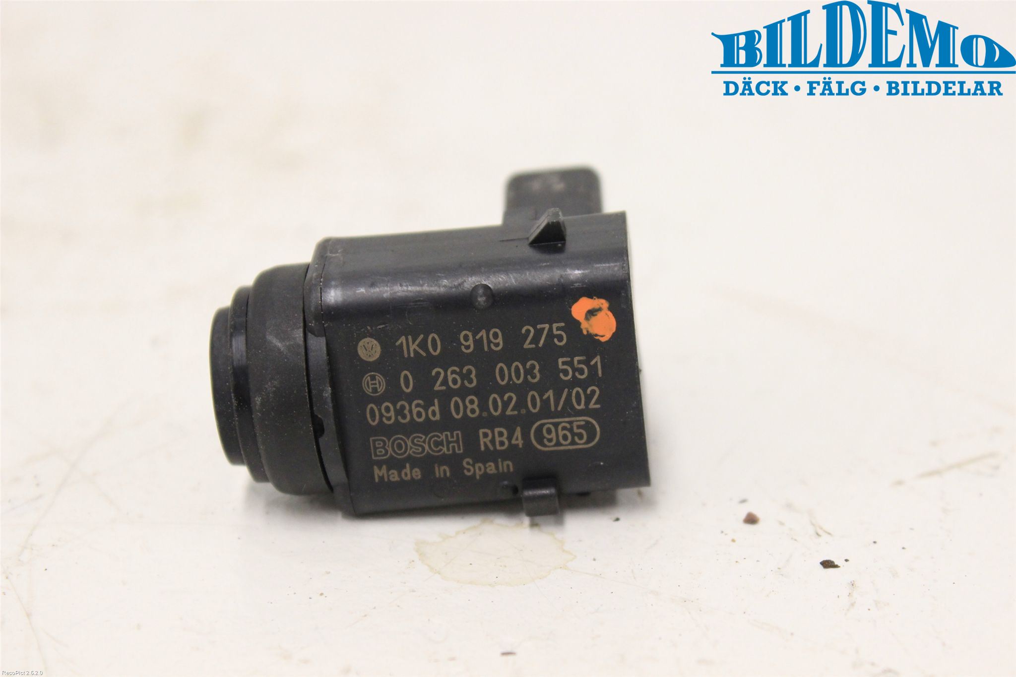 Volkswagen VW GOLF V 04-09 Parkeringshjälp Backsensor