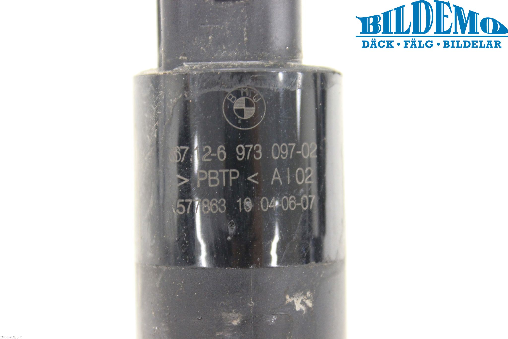 BMW 5 E60/61 Sed/Tou 02-10 Spolarpump Högtryck