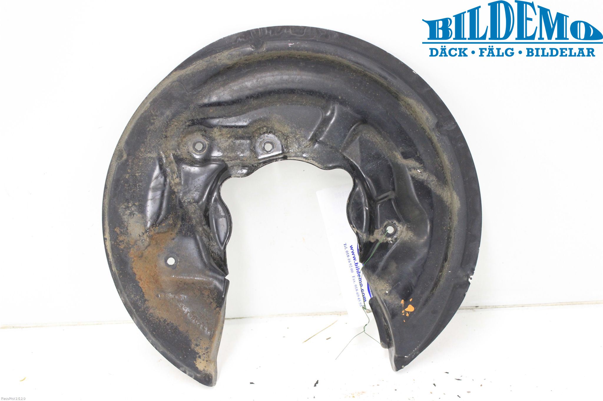 Volkswagen VW TIGUAN 07-16 Bromssköld Bak