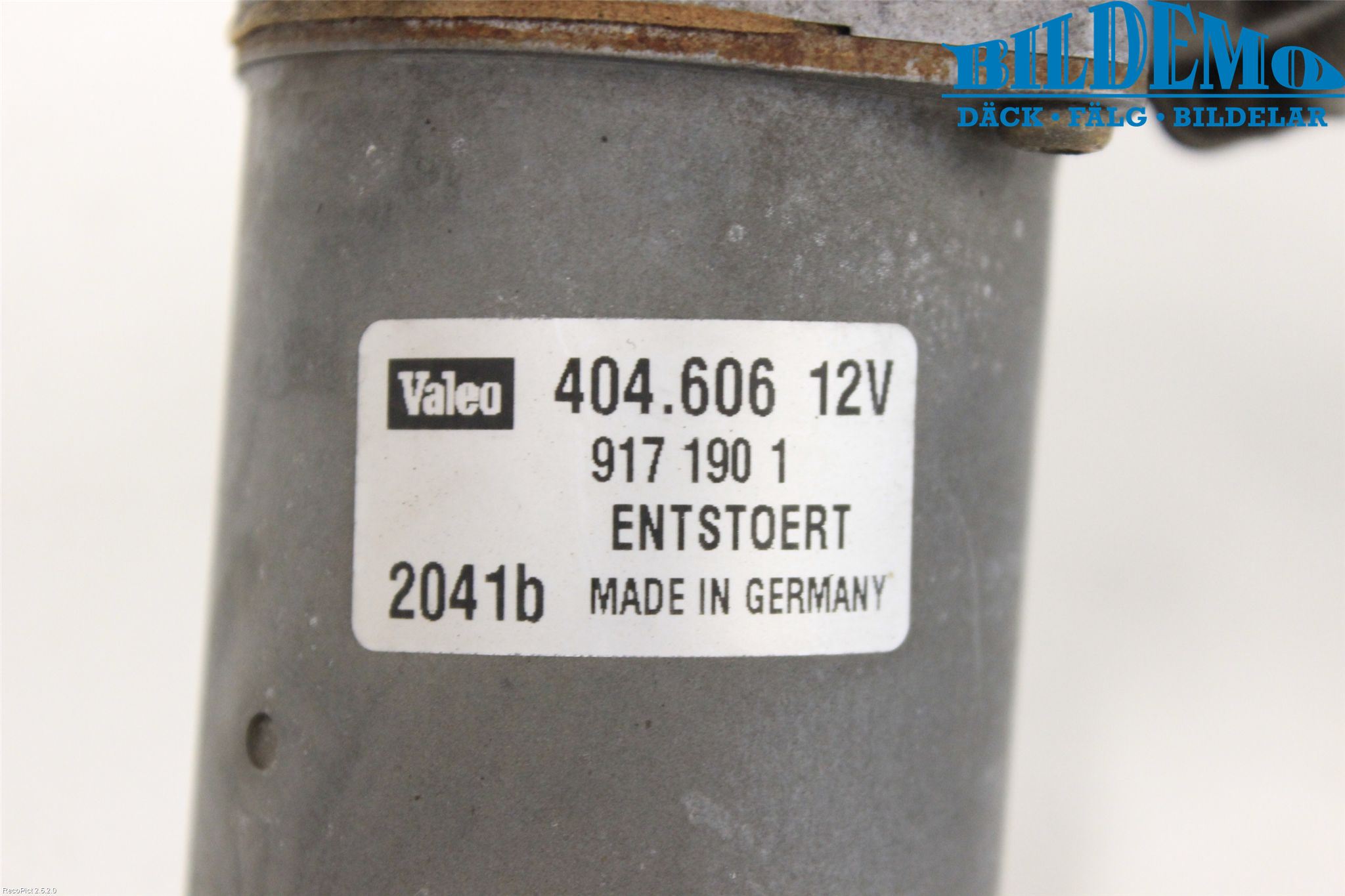 Volvo S60 01-04 Torkarmotor Vindruta