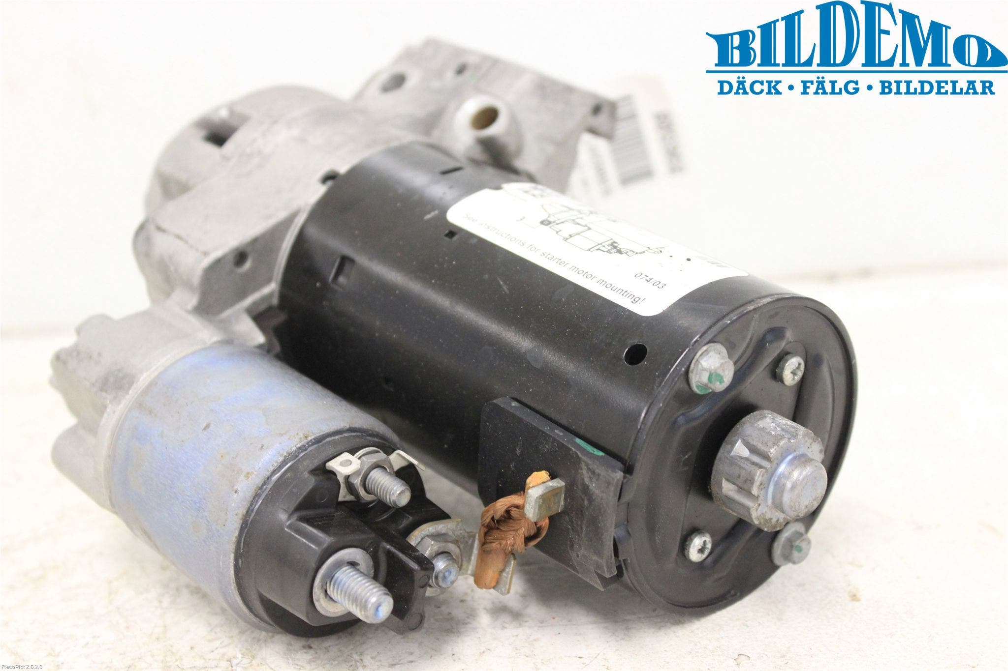 BMW 3 F30/F31/F80 12-19 Startmotor Diesel