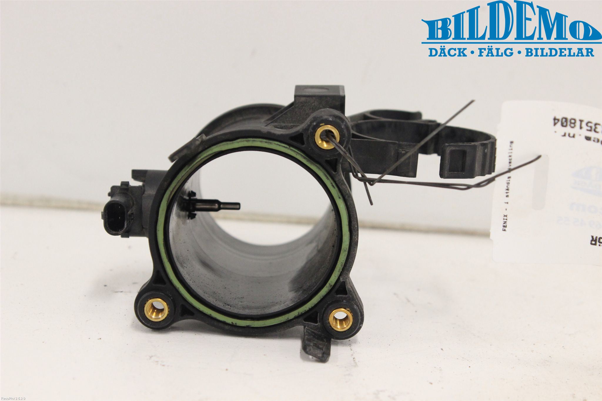BMW 5 F10/F11/F18 09-17 Laddluft-Intercoolerrör